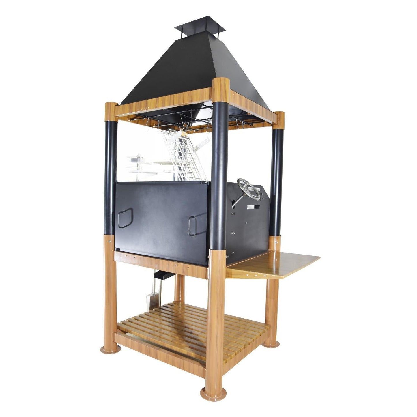 Tagwood BBQ Beast Argentine Wood Fire & Charcoal Grill - BBQ02SI - Image 5