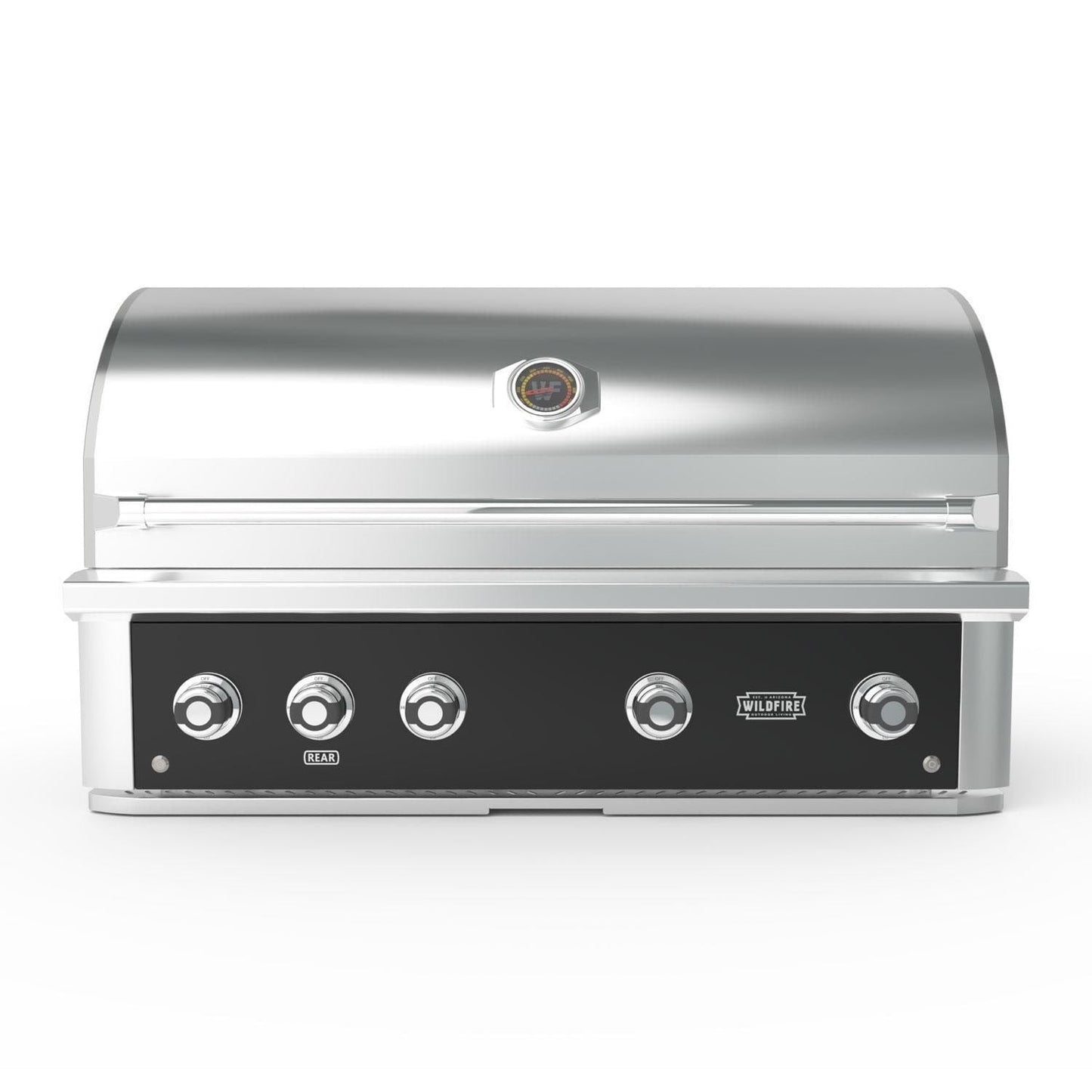 Wildfire Ranch Pro 42-in 4 Burner Black 304 SS Propane Gas Grill - WFPRO42G-BSS-LP - Image 1