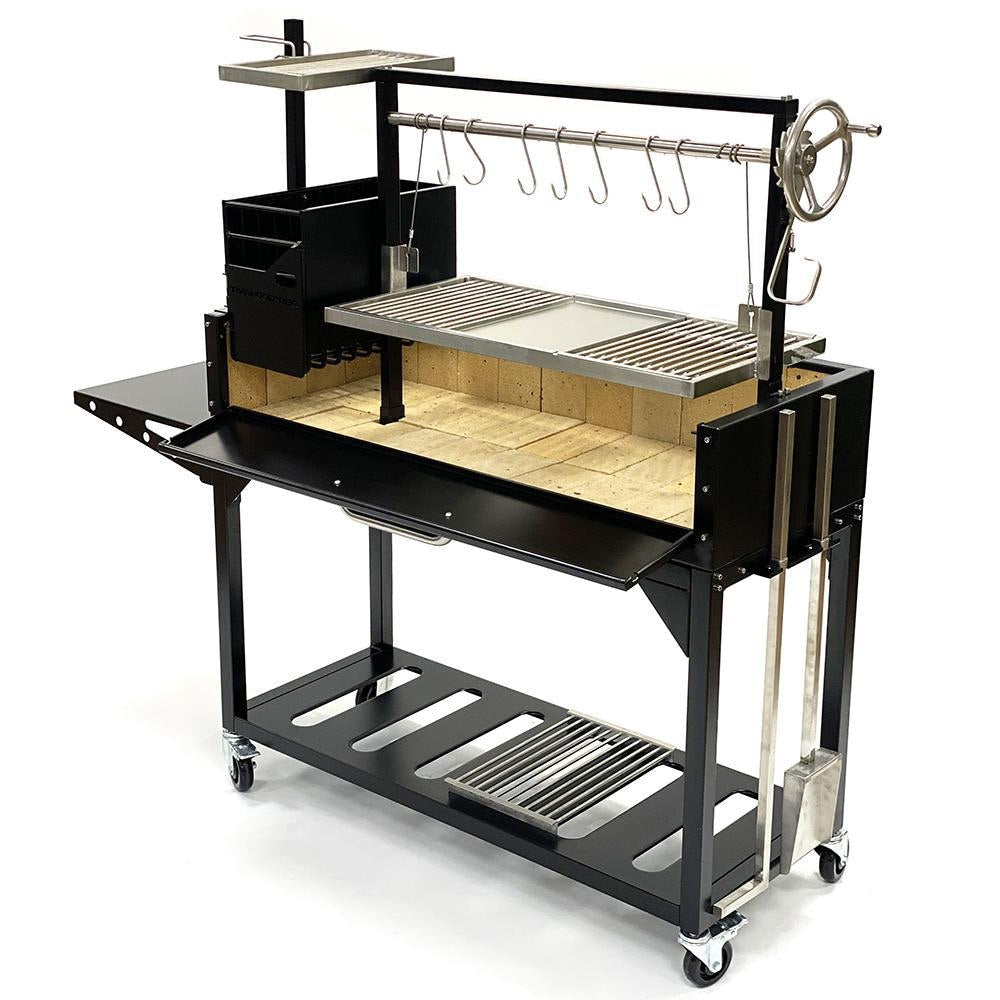Tagwood BBQ Fully Assembled Argentine Santa Maria Wood Fire & Charcoal Grill - BBQ03SIF - Image 4