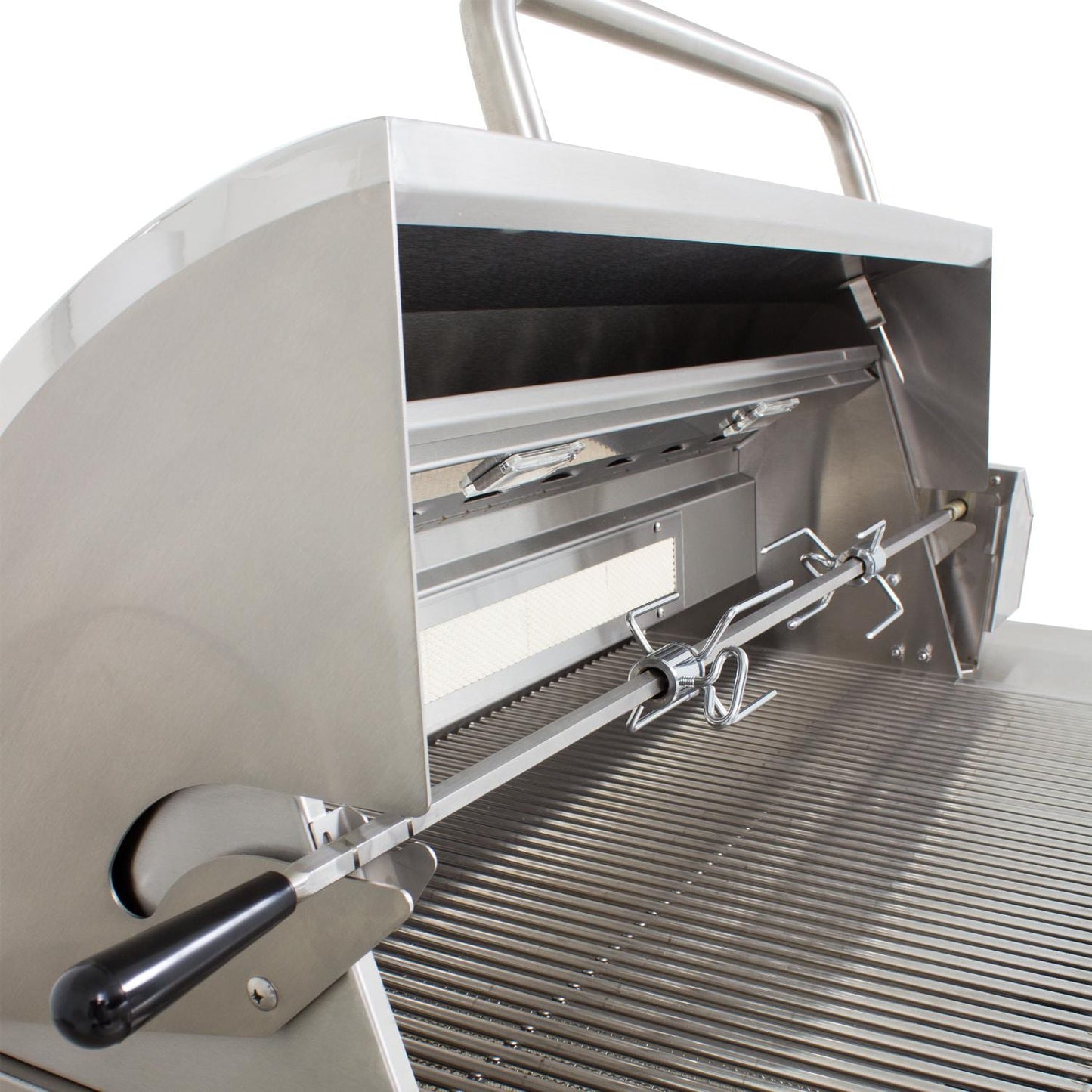 ProFire Professional Deluxe Series 48-Inch Infrared Hybrid Propane Gas Grill With Rotisserie & Double Side Burner - Image 11