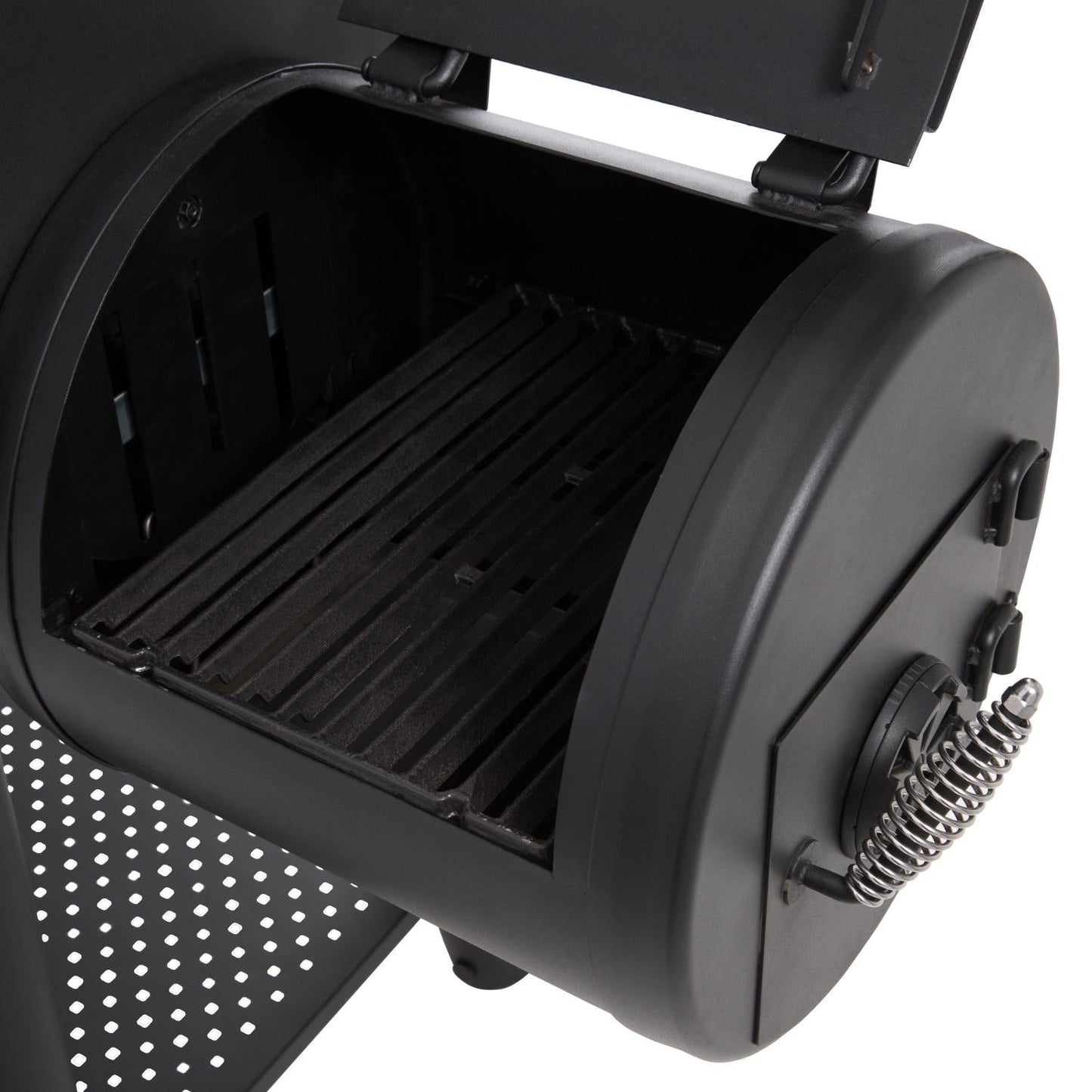 Broil King Smoke XL 32-Inch Offset Charcoal Smoker - Black - Image 5