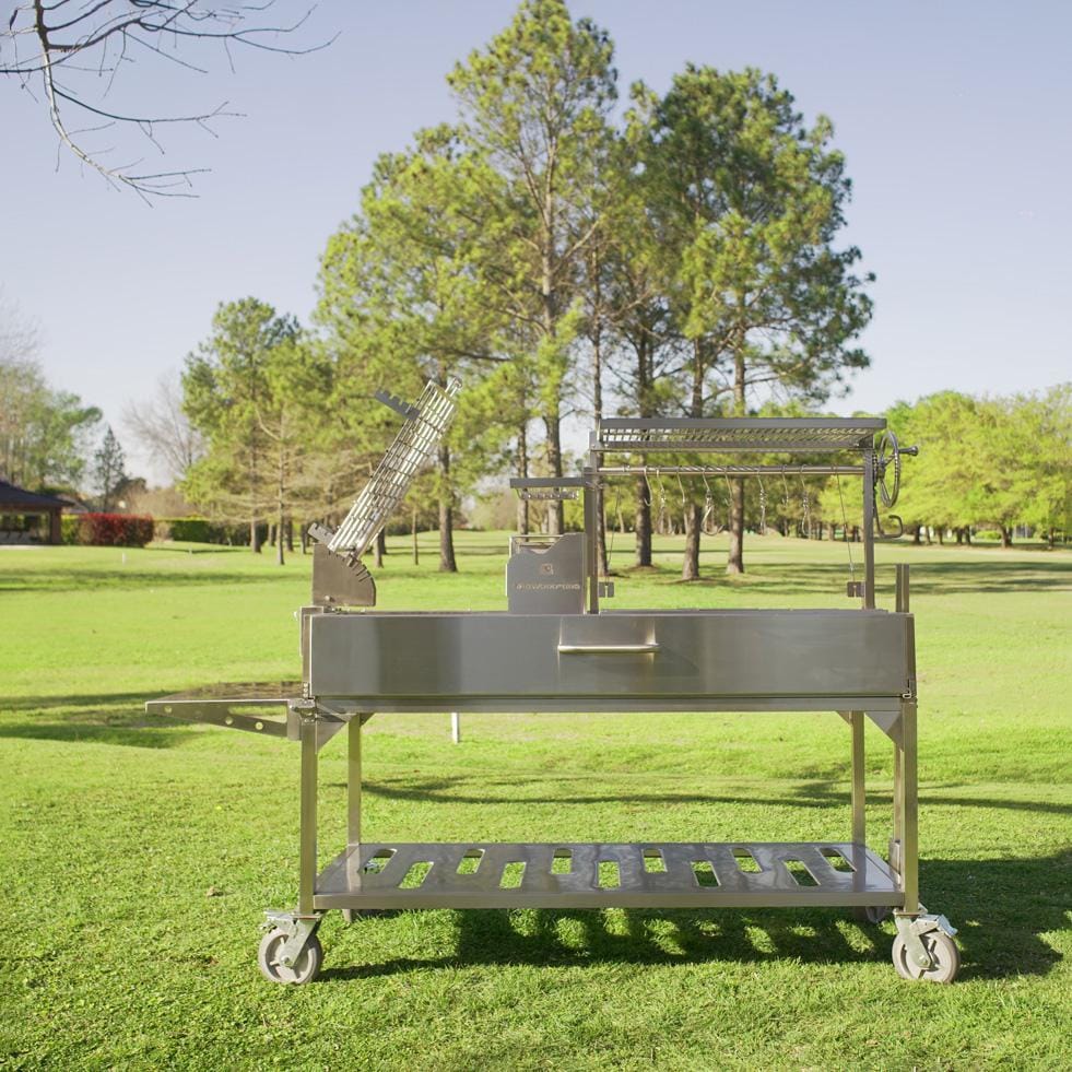 Tagwood BBQ Argentine Santa Maria Wood Fire & Charcoal Grill - BBQ26SS - Image 1