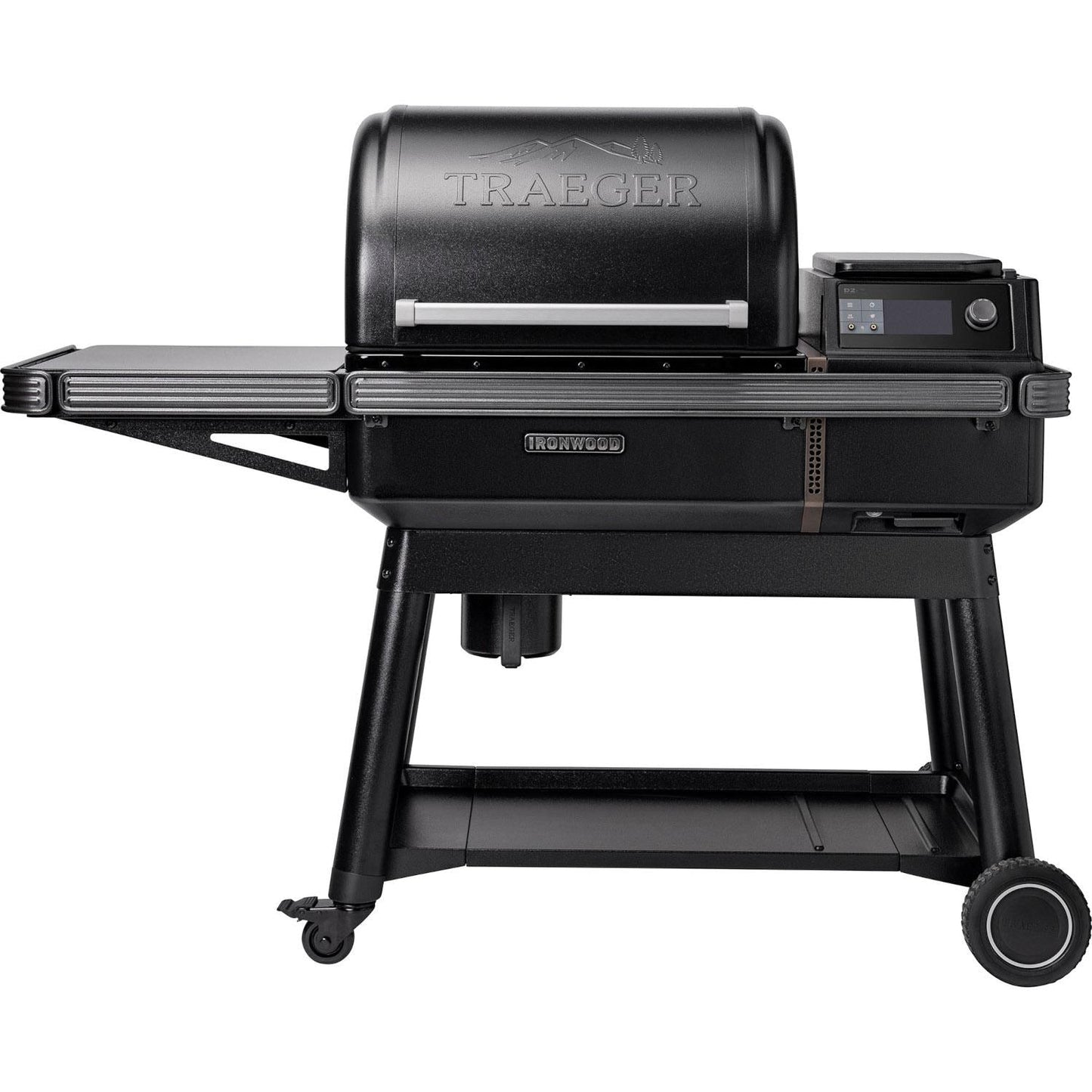 Traeger Ironwood Wood Pellet Grill W/ Pop-And-Lock Accessory Rail - TFB61RLG - Image 1