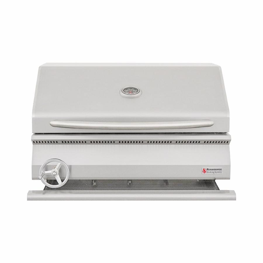 RCS Premier Built-In Stainless Steel 32-Inch Charcoal Grill - RJCC32A - Image 2