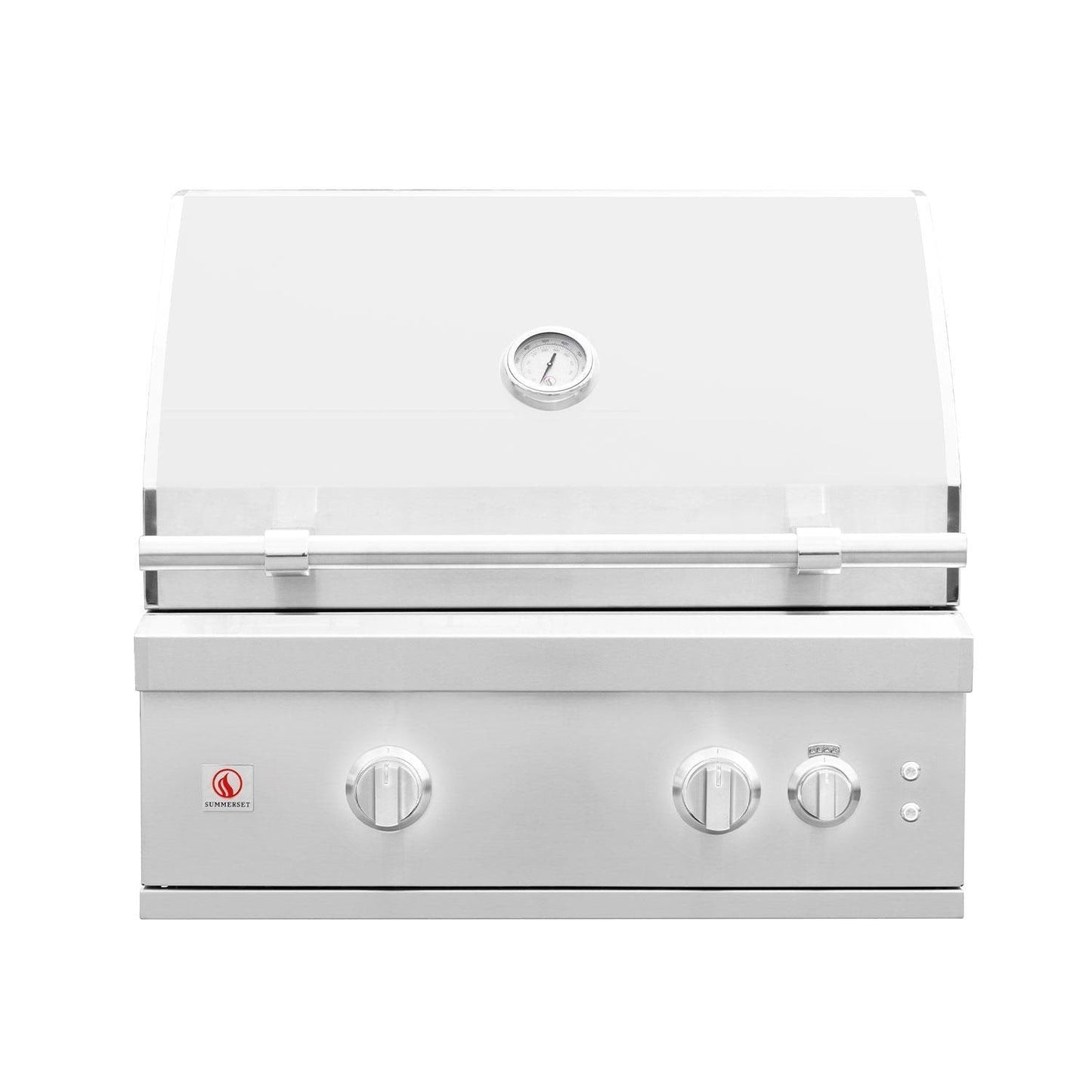 Summerset Quest 30-in 2 Burner Built-In Natural Gas Grill w/ Rear Infrared Burner, Rotisserie Kit, & Drop-In Griddle Plate - QST30-NG - Image 2