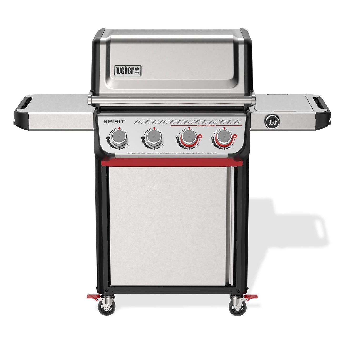 Weber Spirit SP-425 4 Burner Propane Grill - Stainless Steel - 1501056 - Image 1