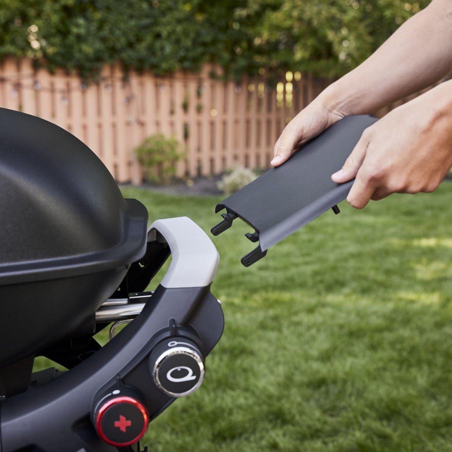 Weber Q2800N+ Portable Propane Gas Grill - Midnight Black -1500375