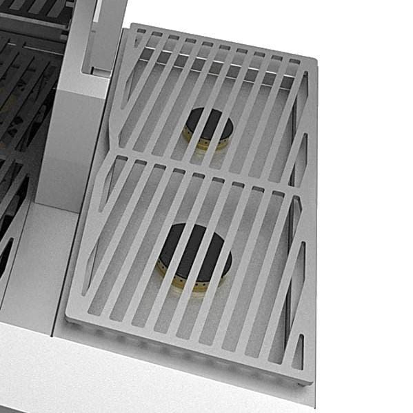 Hestan Deluxe 42-Inch Natural Gas Grill W/ Sear Burner, Rotisserie & Double Side Burner - Citra - GMBR42CX2-NG-OR - Image 20
