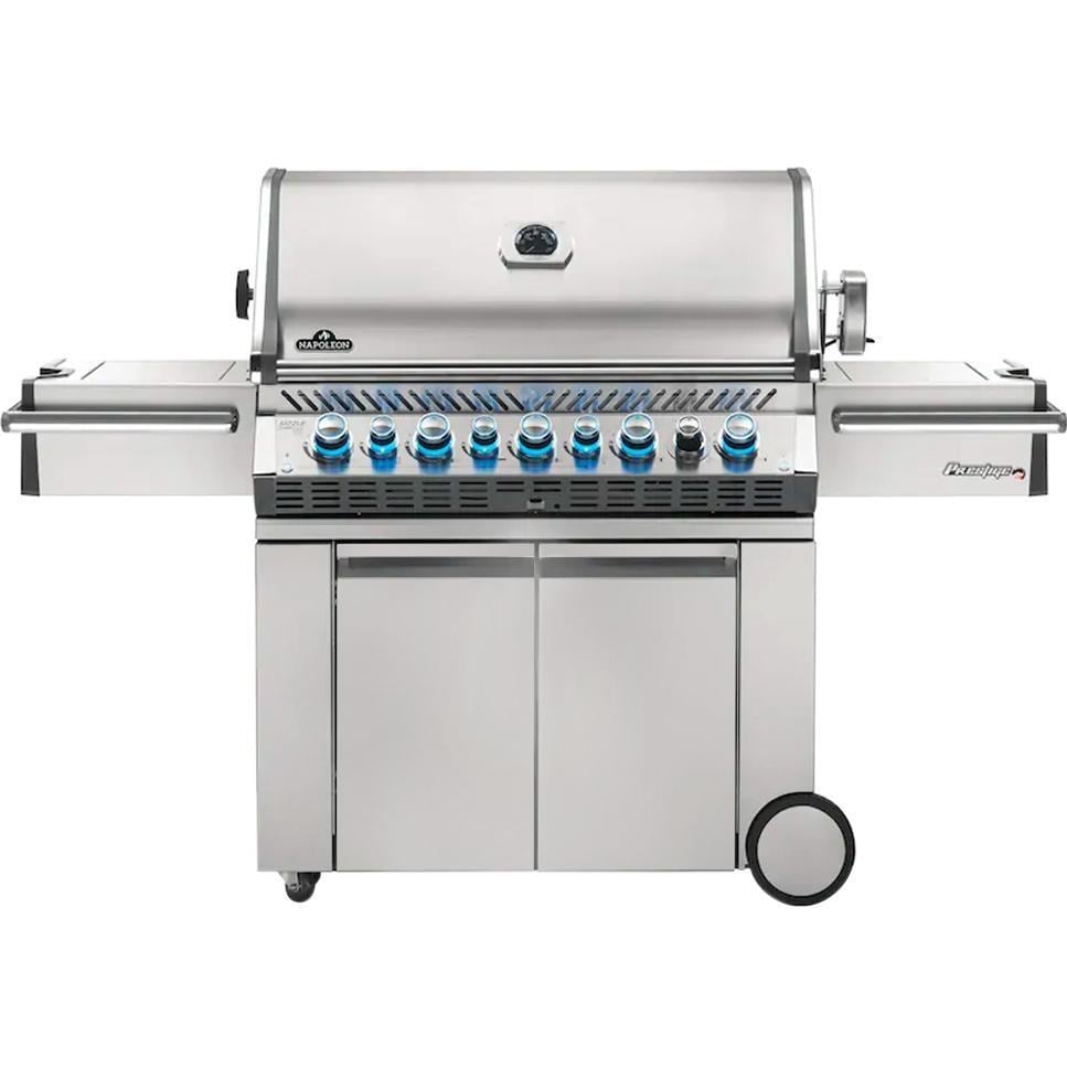 Napoleon Prestige PRO 665 5-Burner Natural Gas Grill w/ Rotisserie & Side Burner - PRO665RSIBNSS-3 - Image 4