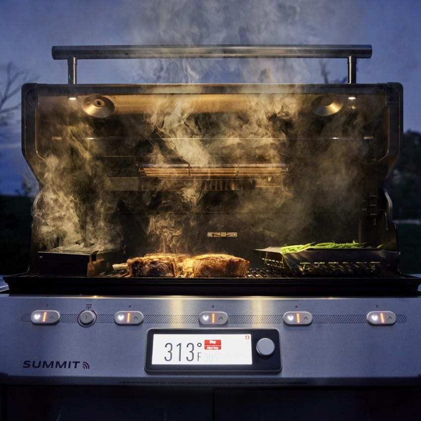 Weber Summit Smart FS38X S Propane Grill - Stainless Steel - 1500052 - Image 10