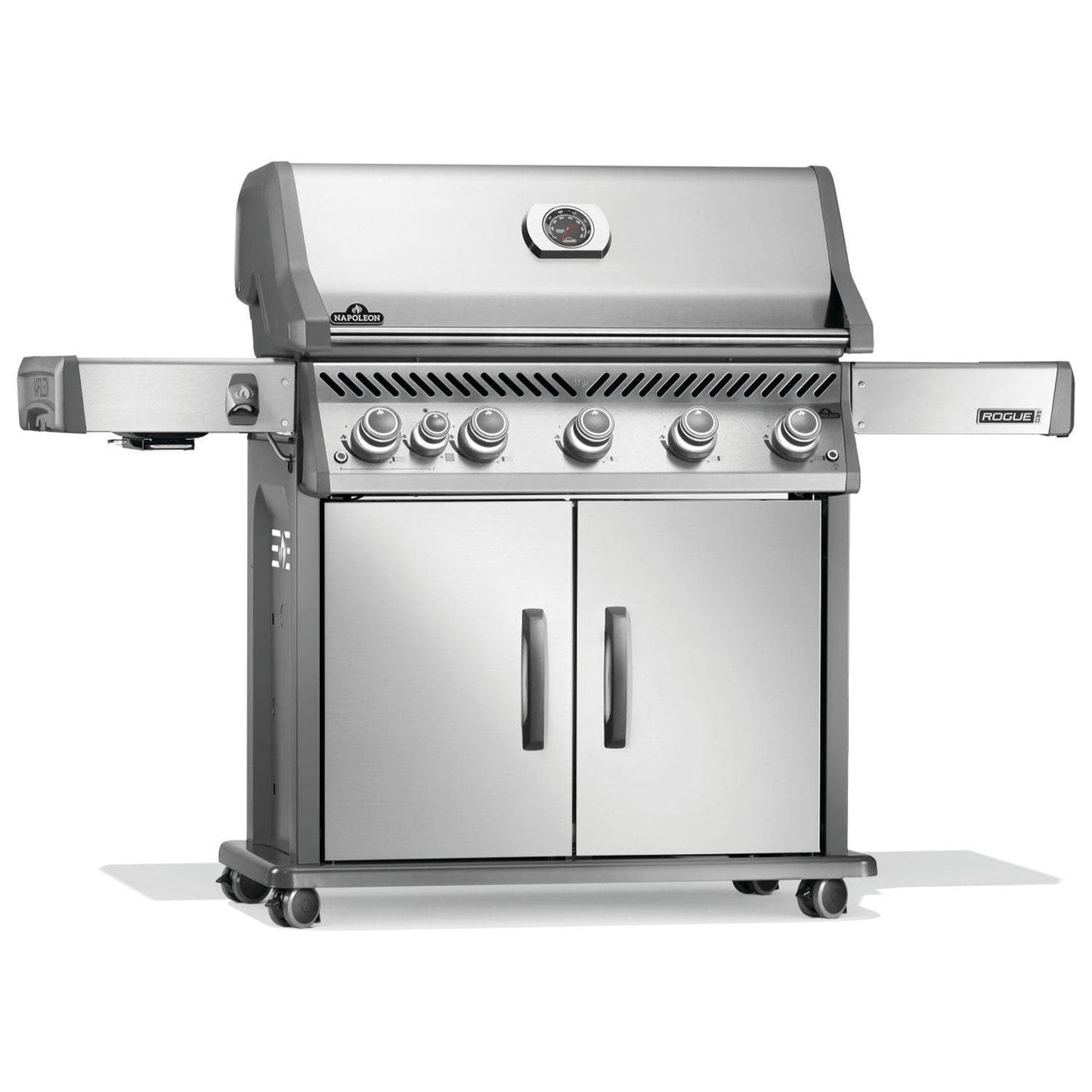 Napoleon Rogue PRO 625 5-Burner Propane Grill w/ Side Burner - RP625SIBPSS-2 - Image 9