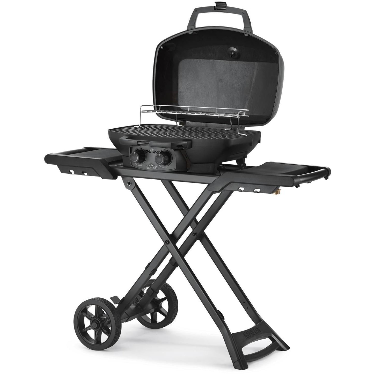 Napoleon Phantom TravelQ Pro 285X Portable Freestanding Propane Gas Grill - Matte Black - PRO285X-MK-PHM - Image 6
