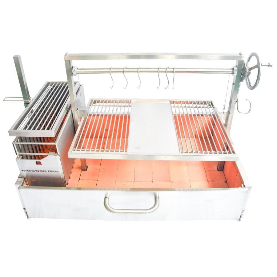 Tagwood BBQ XL Built-In Argentine Santa Maria Wood Fire & Charcoal Grill - BBQ25SS - Image 5