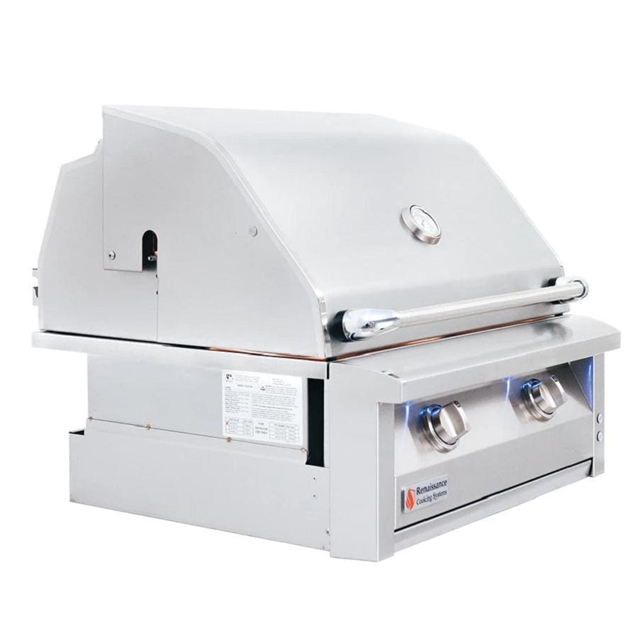 American Renaissance Grill by RCS 30-in 2-Burner Freestanding Propane Grill