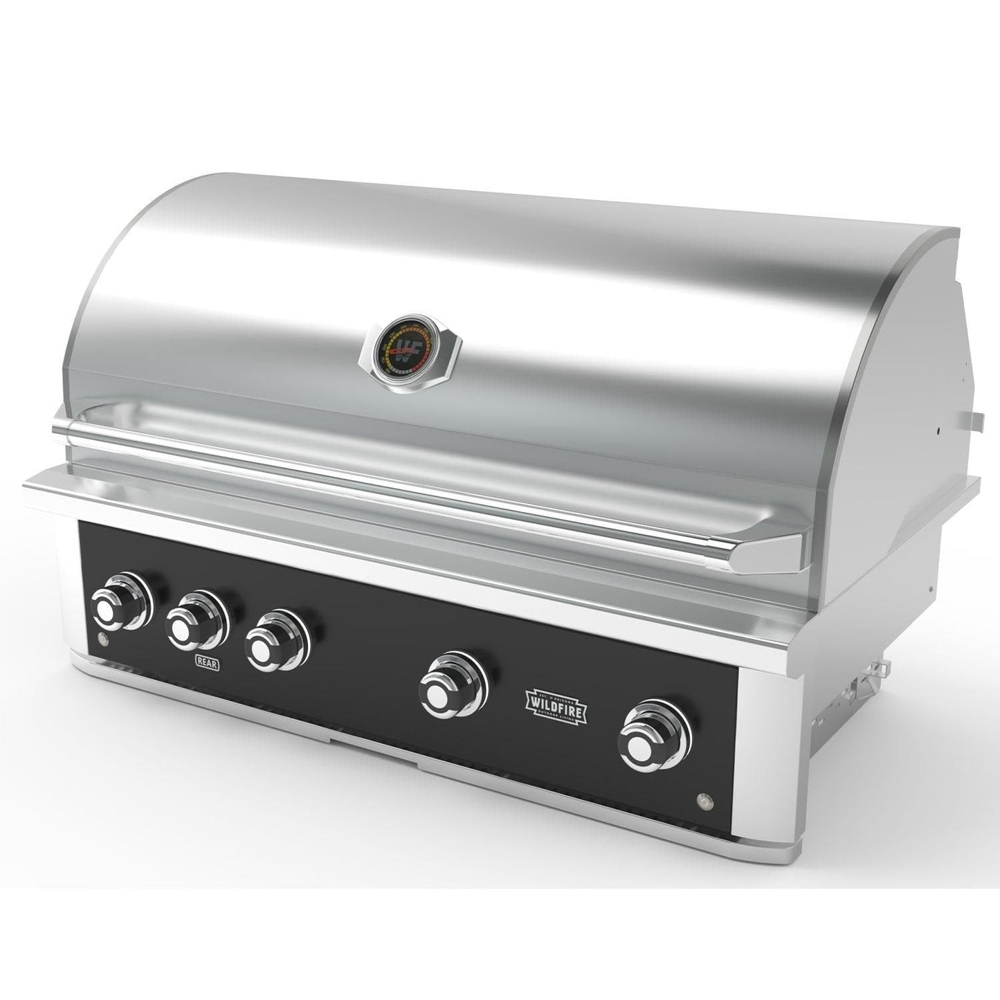 Wildfire Ranch Pro 42-in 4 Burner Black 304 SS Propane Gas Grill - WFPRO42G-BSS-LP