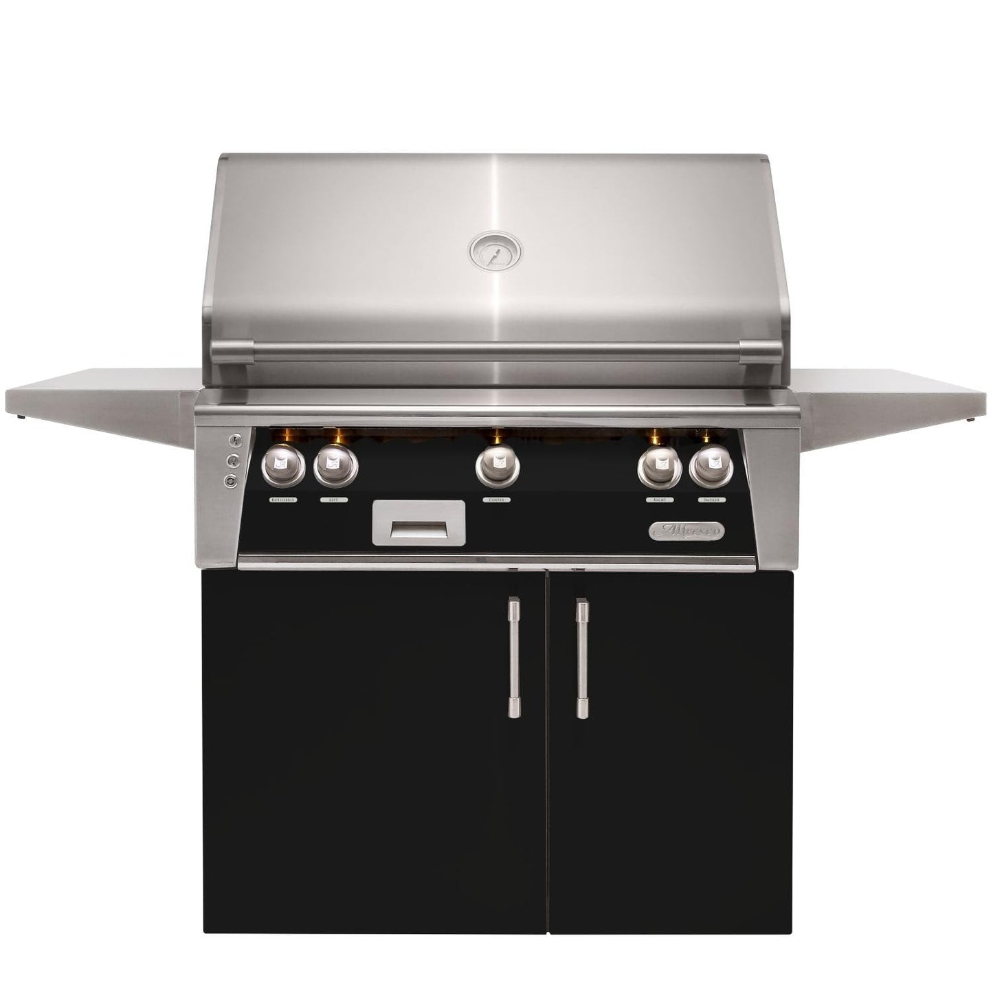 Alfresco ALXE 36-Inch Propane Grill With Sear Zone And Rotisserie - Jet Black Gloss - ALXE-36SZC-LP-S9005 - Image 1