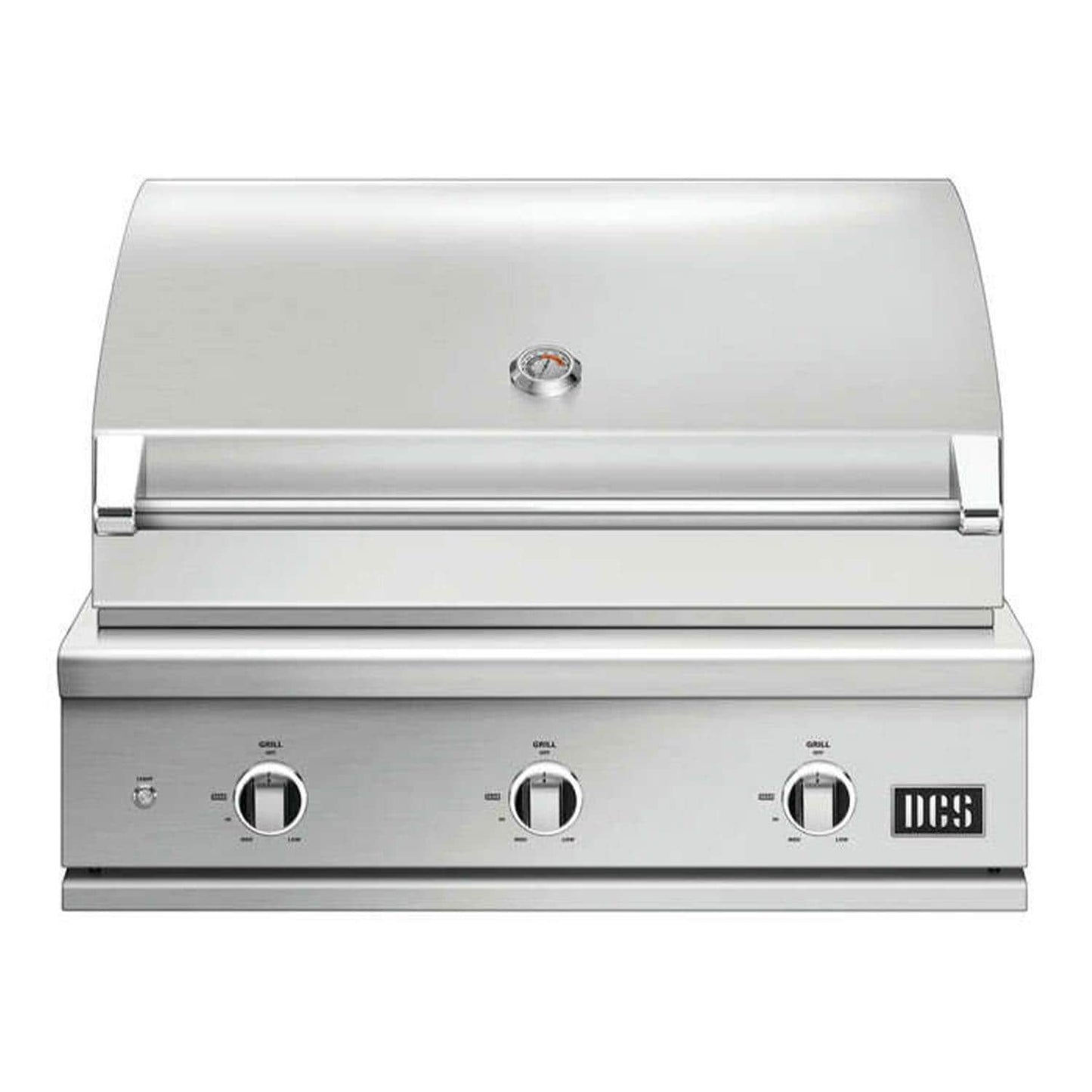 DCS Series 9 36-in 3 Burner Built-In Propane Gas Grill w/ Charcoal Smoker Box - BE1-36C-L - Image 1