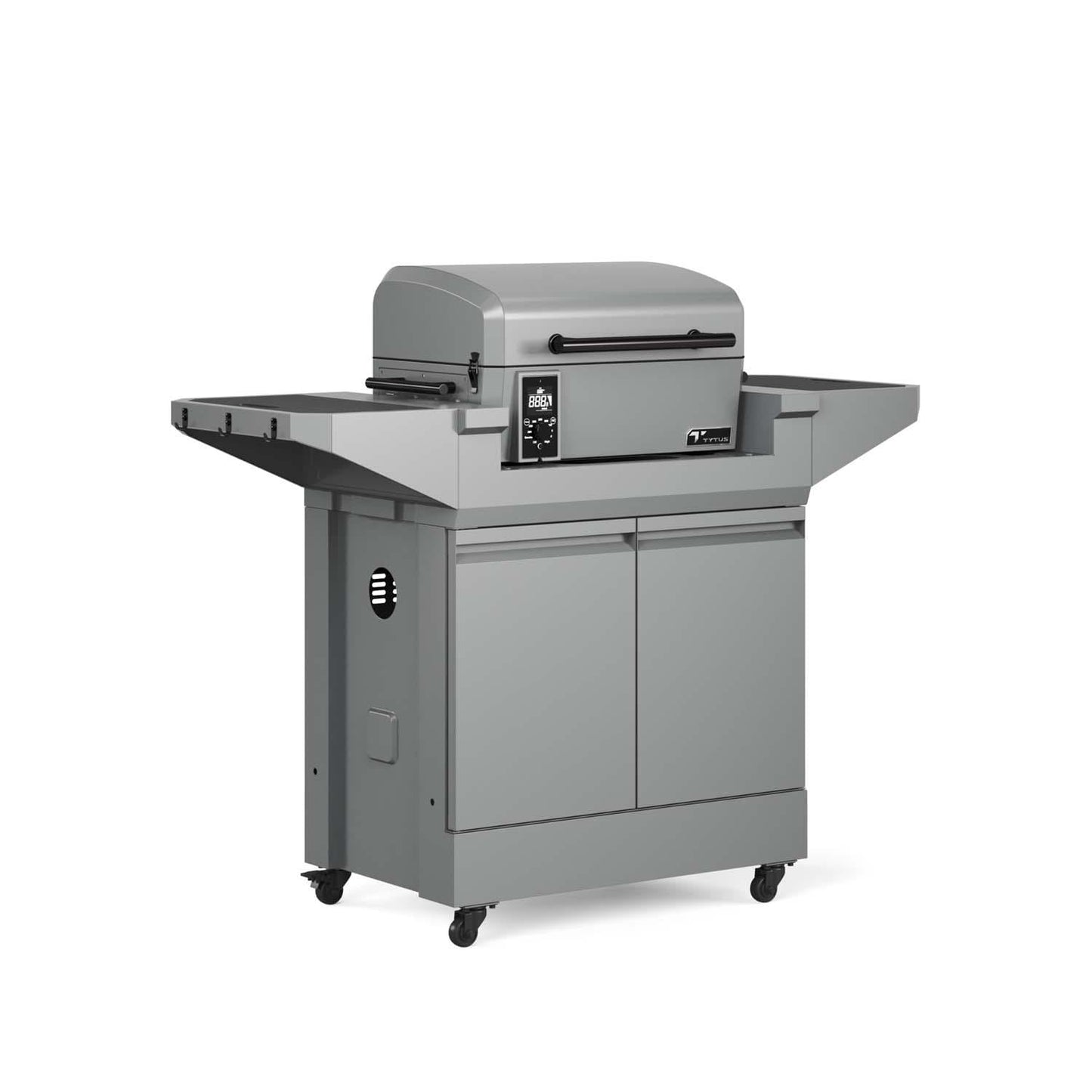TYTUS Emberwood Pellet Smoker w/ Grill and Prep Cart - TDT-CRT-SMOK - Image 11