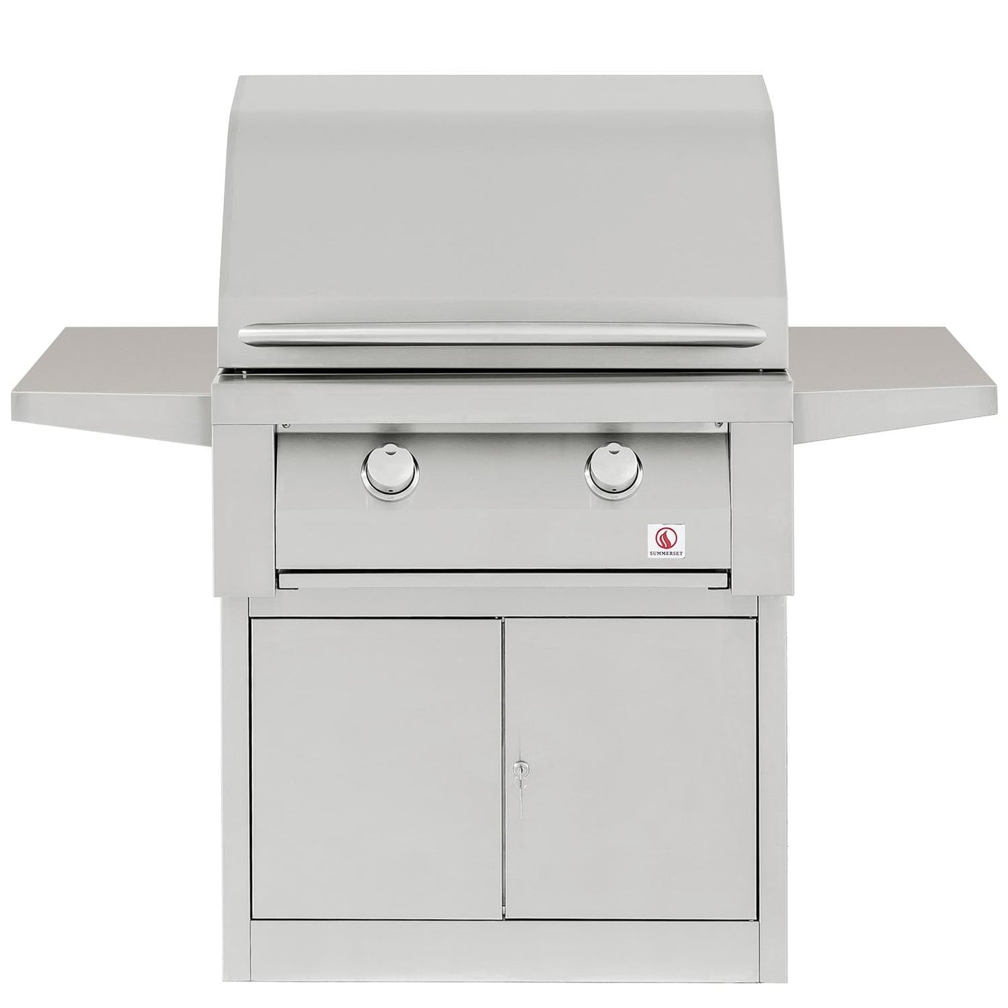 Summerset Builder 30-Inch 2-Burner Propane Gas Grill On Pedestal (Ships As Natural Gas With Conversion Fittings) - SBG30-LP - Image 1