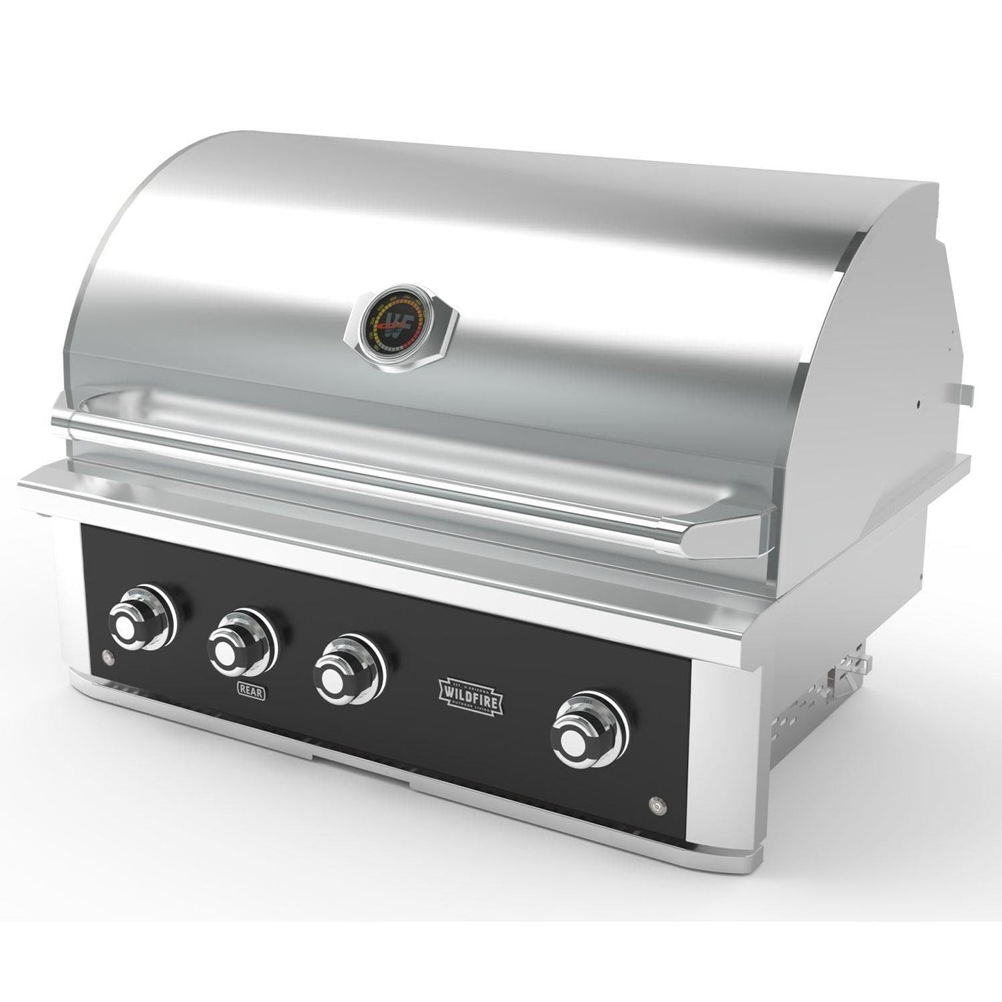 Wildfire Ranch Pro 36-in 3 Burner Black 304 SS Propane Gas Grill -WFPRO36G-BSS-LP