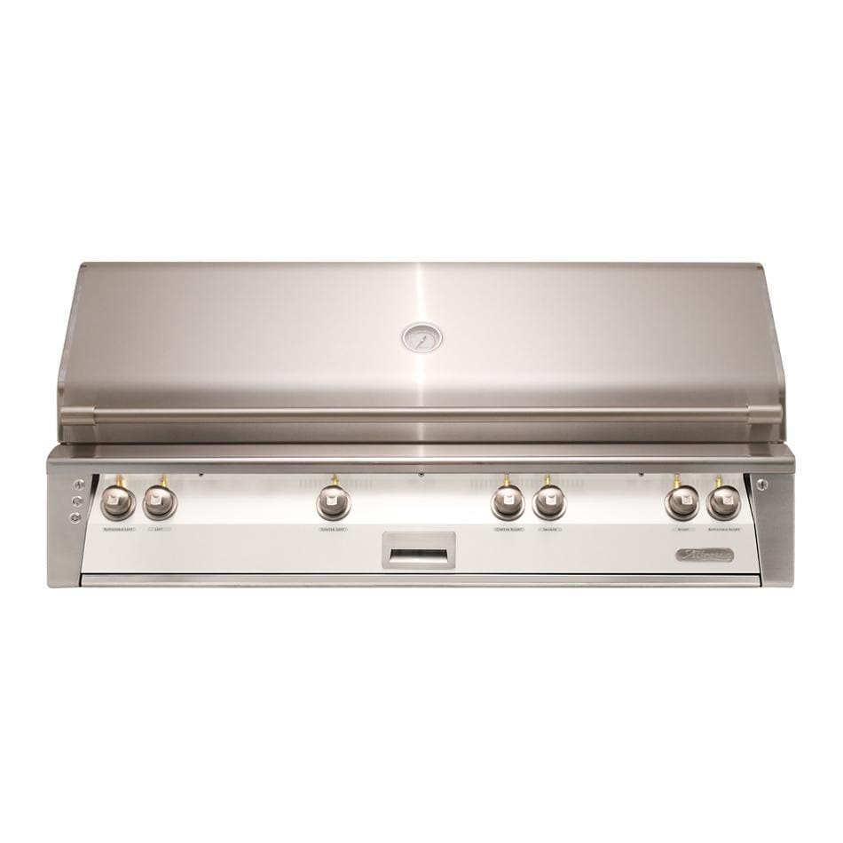 Alfresco ALXE 56-Inch Built-In Propane All Grill With Sear Zone And Rotisserie in Signal White Gloss - ALXE-56BFG-LP-S9003 - Image 1
