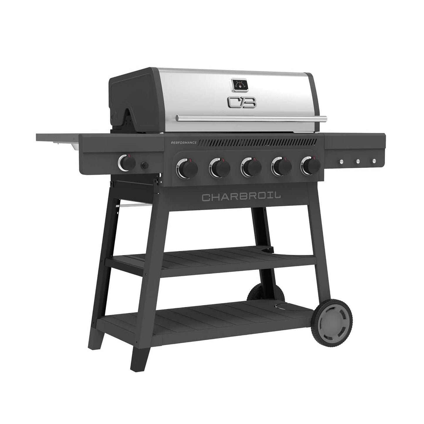 Charbroil Performance Series 5-Burner Propane Gas Grill - Grey & Stainless - 463463425