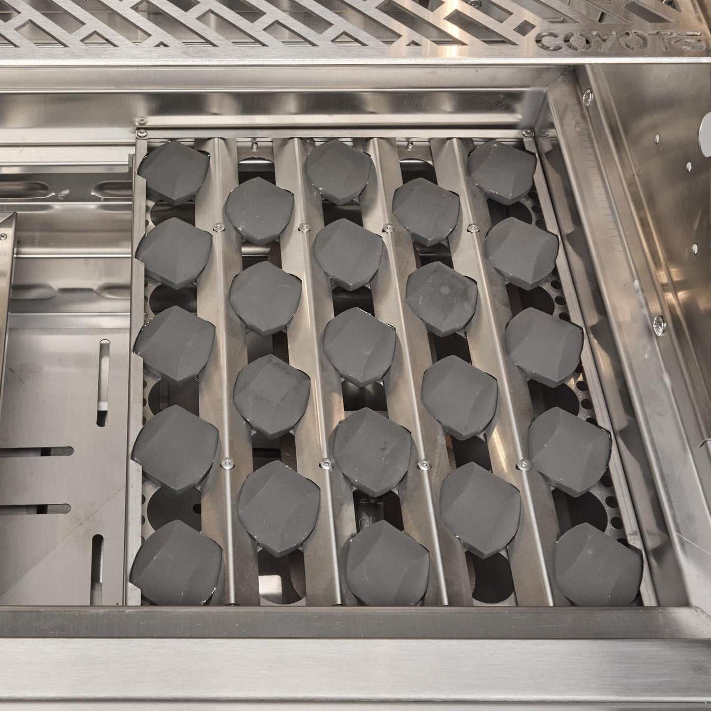 Coyote SL-Series 42-in 5-Burner Propane Grill w/ Sear Burner, Rotisserie, & Safety Valve - Image 2