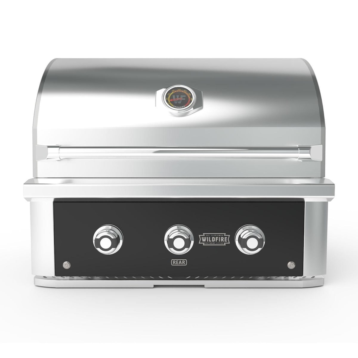 Wildfire Ranch Pro 30-in 2 Burner Black 304 SS Propane Gas Grill - WFPRO30G-BSS-LP - Image 1