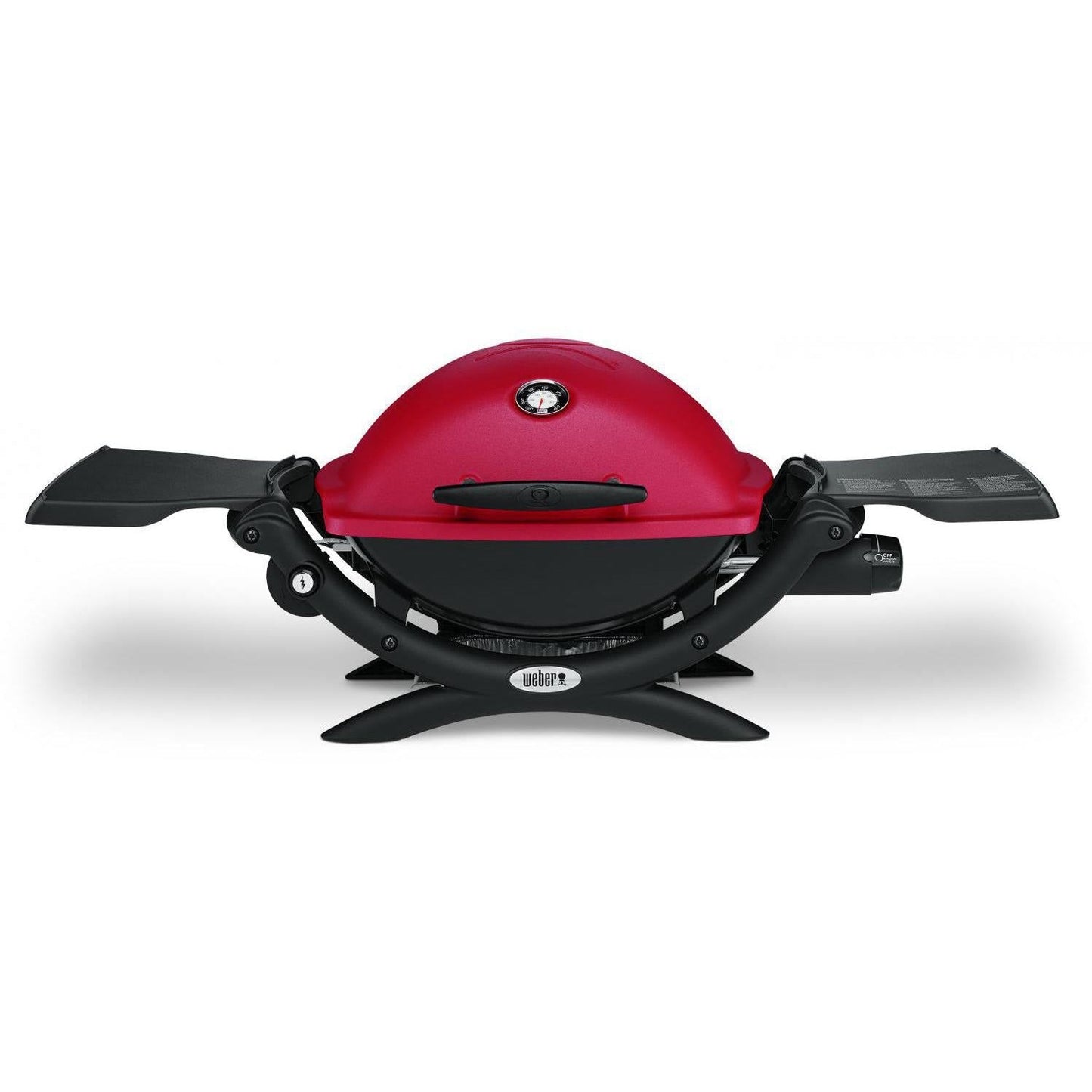 Weber Q 1200 Portable Propane Gas Grill - Red - 51040001 - Image 1
