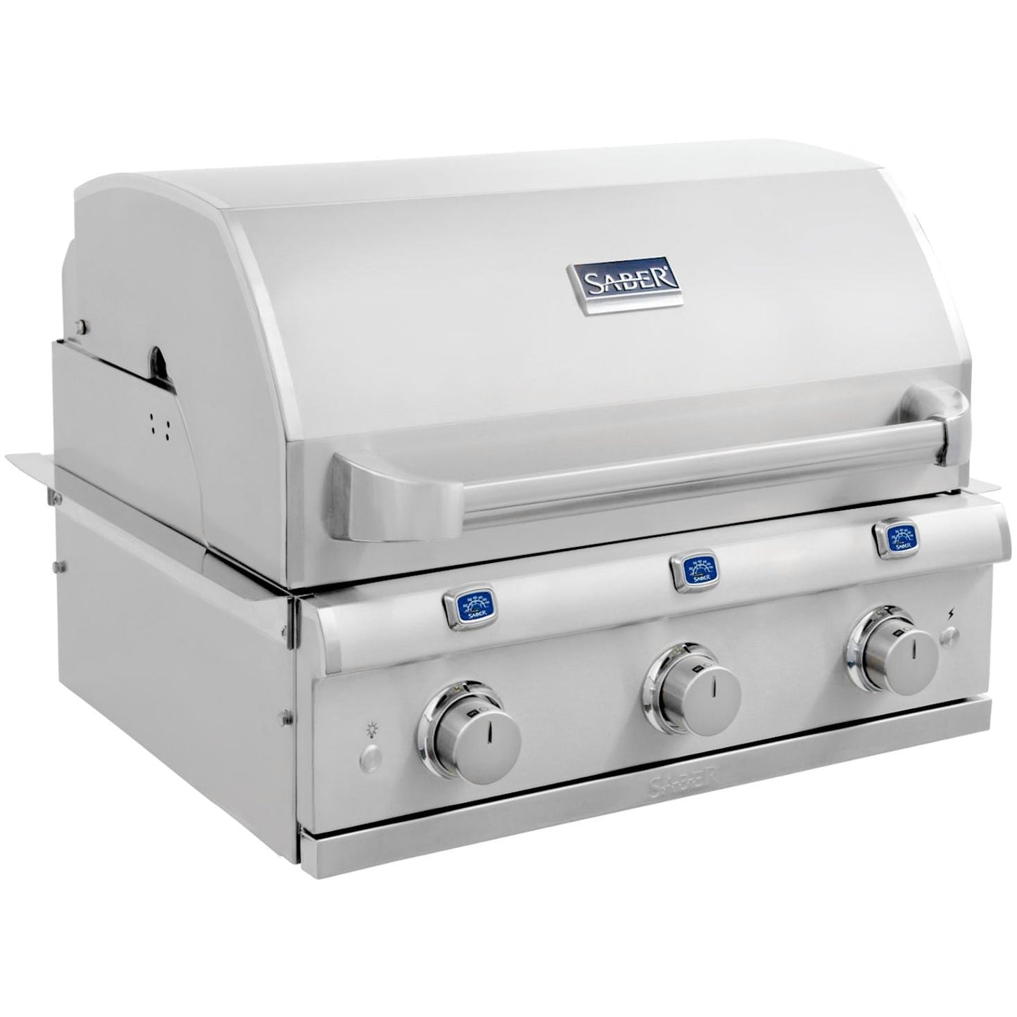 Saber Elite 1500 32-Inch 3-Burner Built-In Infrared Natural Gas Grill - R50SB1517 - Image 2