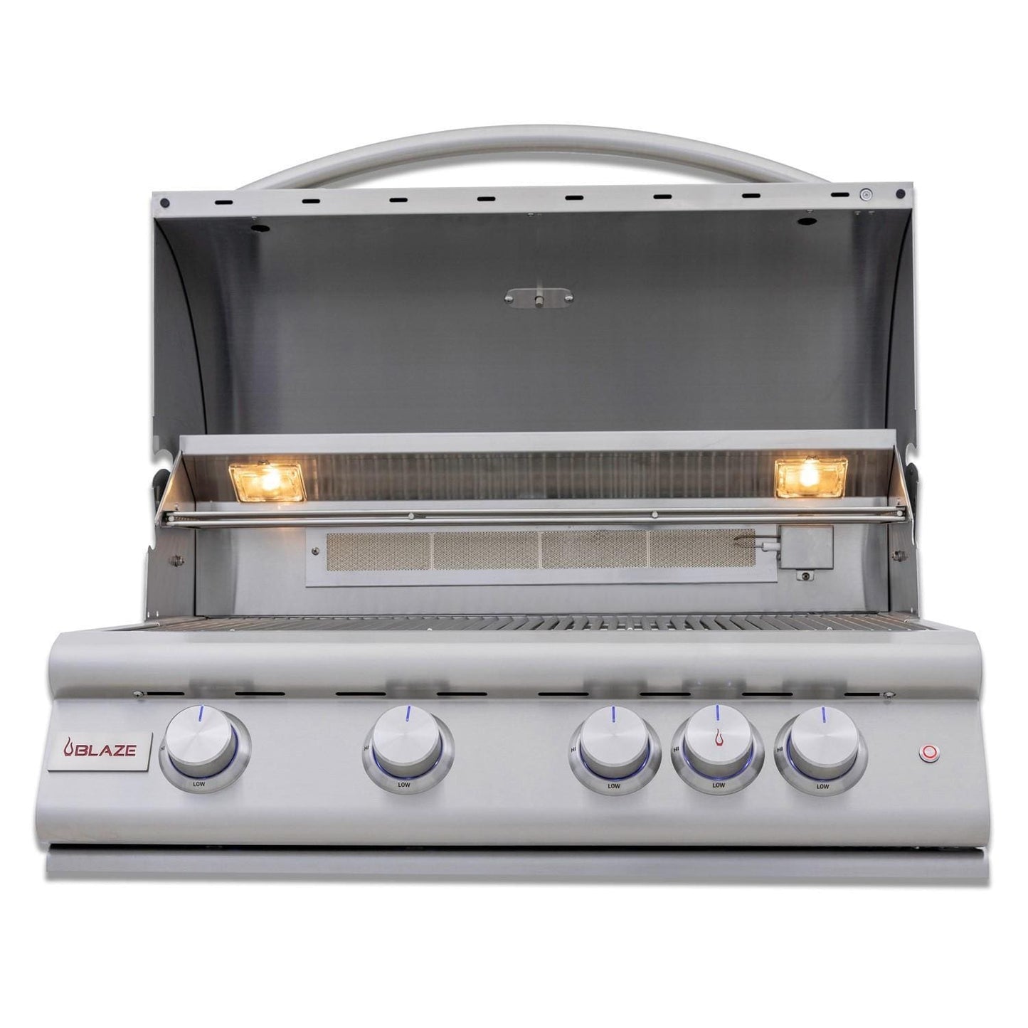 Blaze LTE+ 32-Inch 4-Burner Built-In Natural Gas Grill w/ Lift-Assist Hood & Rear Infrared Burner - BLZ-4LTE3-NG - Image 2