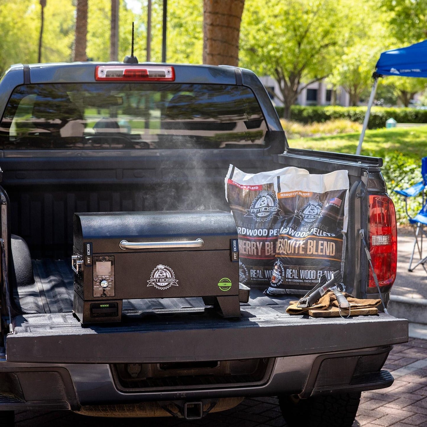 Pit Boss Table Top Pellet Grill - Battery Powered - 10798 - Image 2