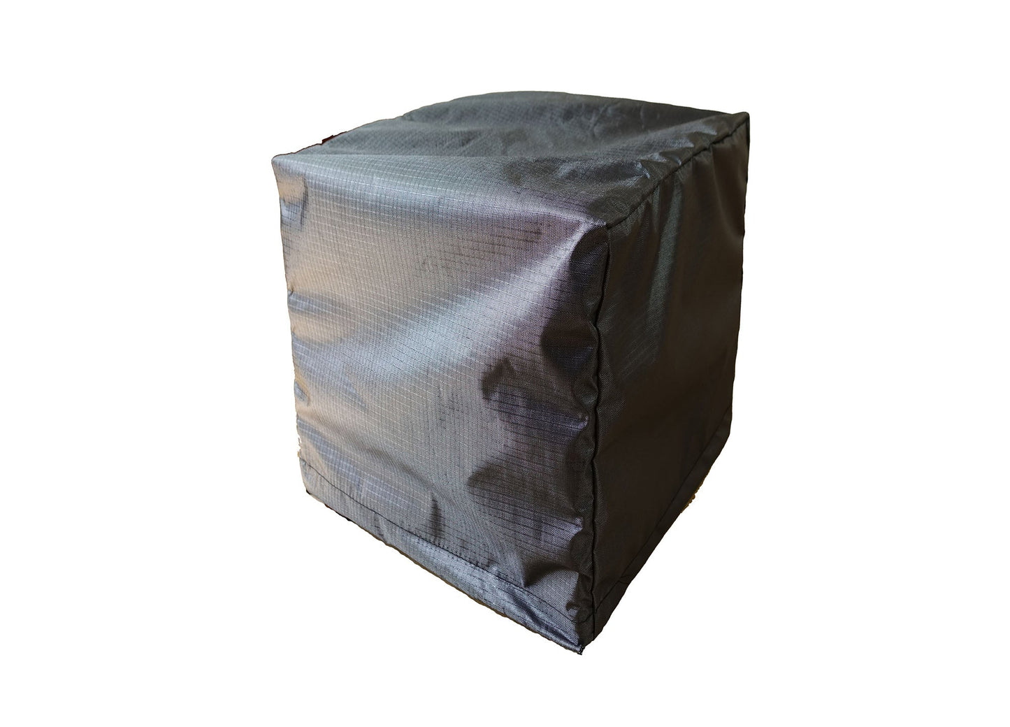 Accent table Cover - 25''L x 25''W x 18.5''H - Mercury