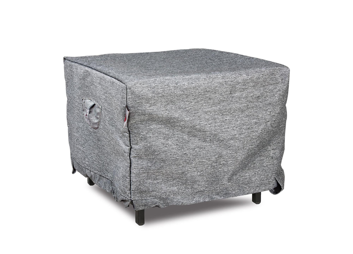Premium Heavy-Duty Accent Table Cover - 3-Layer Water & UV-Resistant, Platinum Series, 25''Wx25'Dx18.5''H for Outdoor Patio Furniture