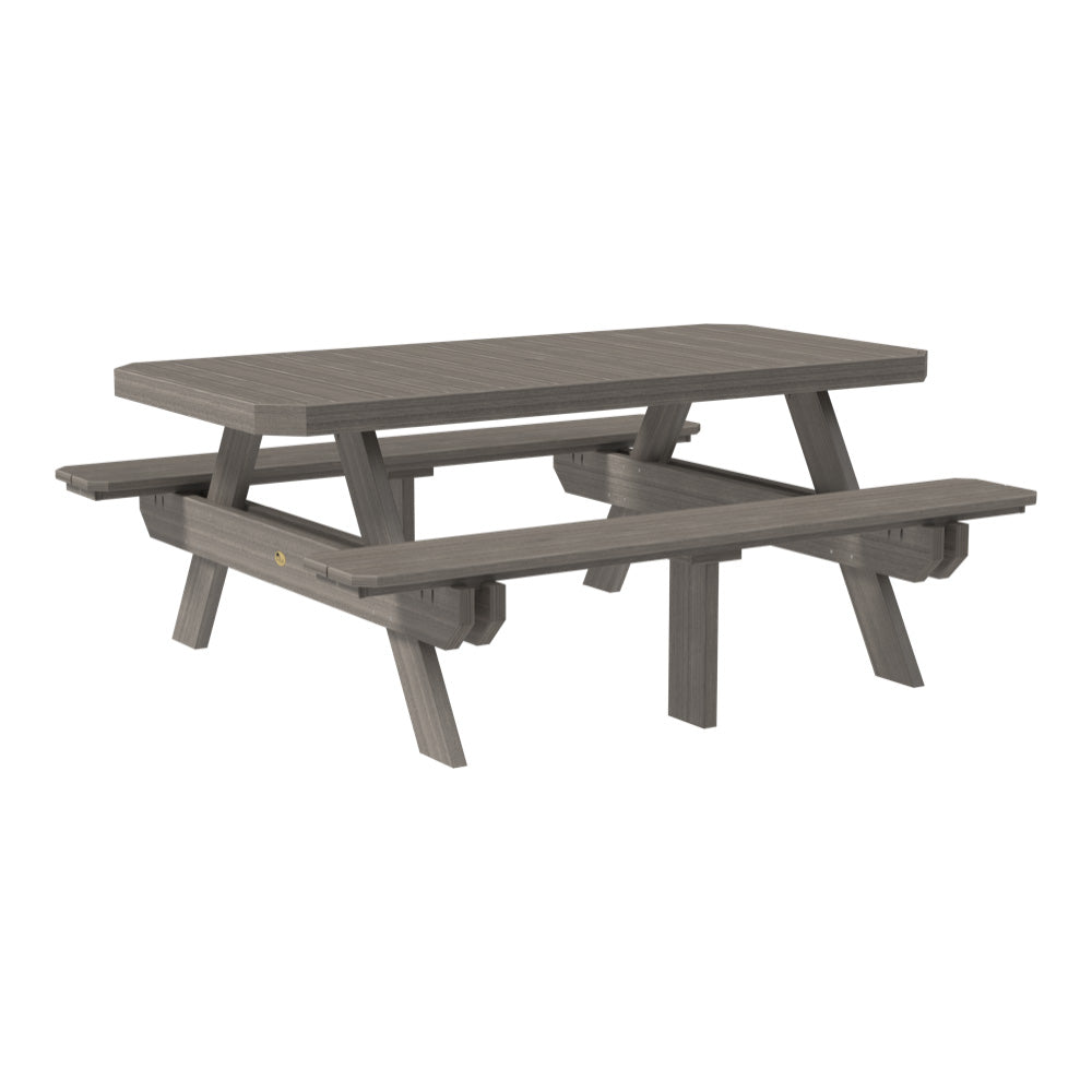 6′ Rectangular Picnic Table