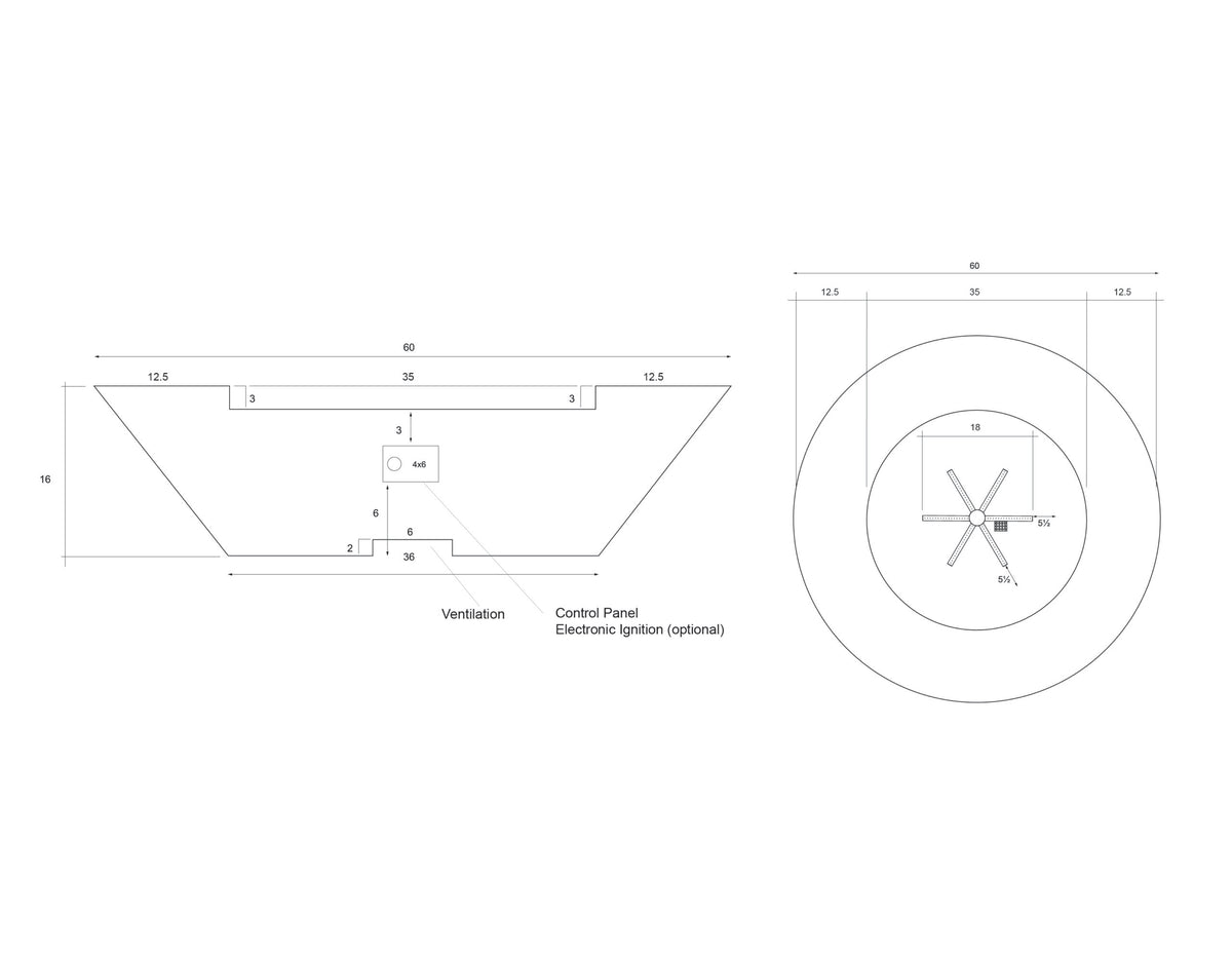 Embarcadero 60 Liquid Propane diagram
