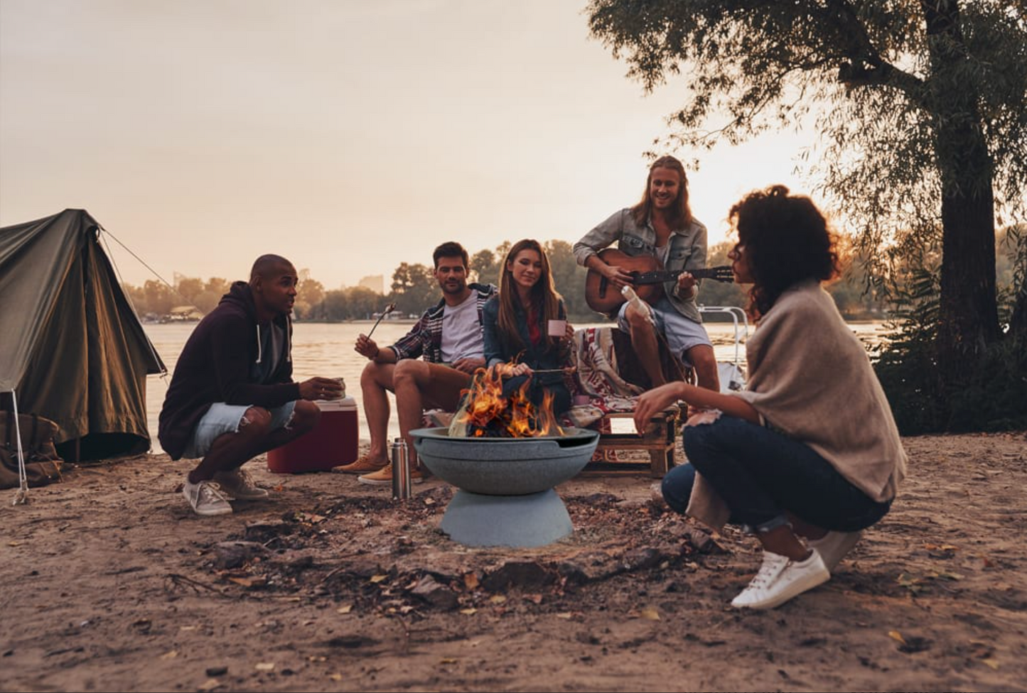 Falo 21" Wood Burning Fire Pit