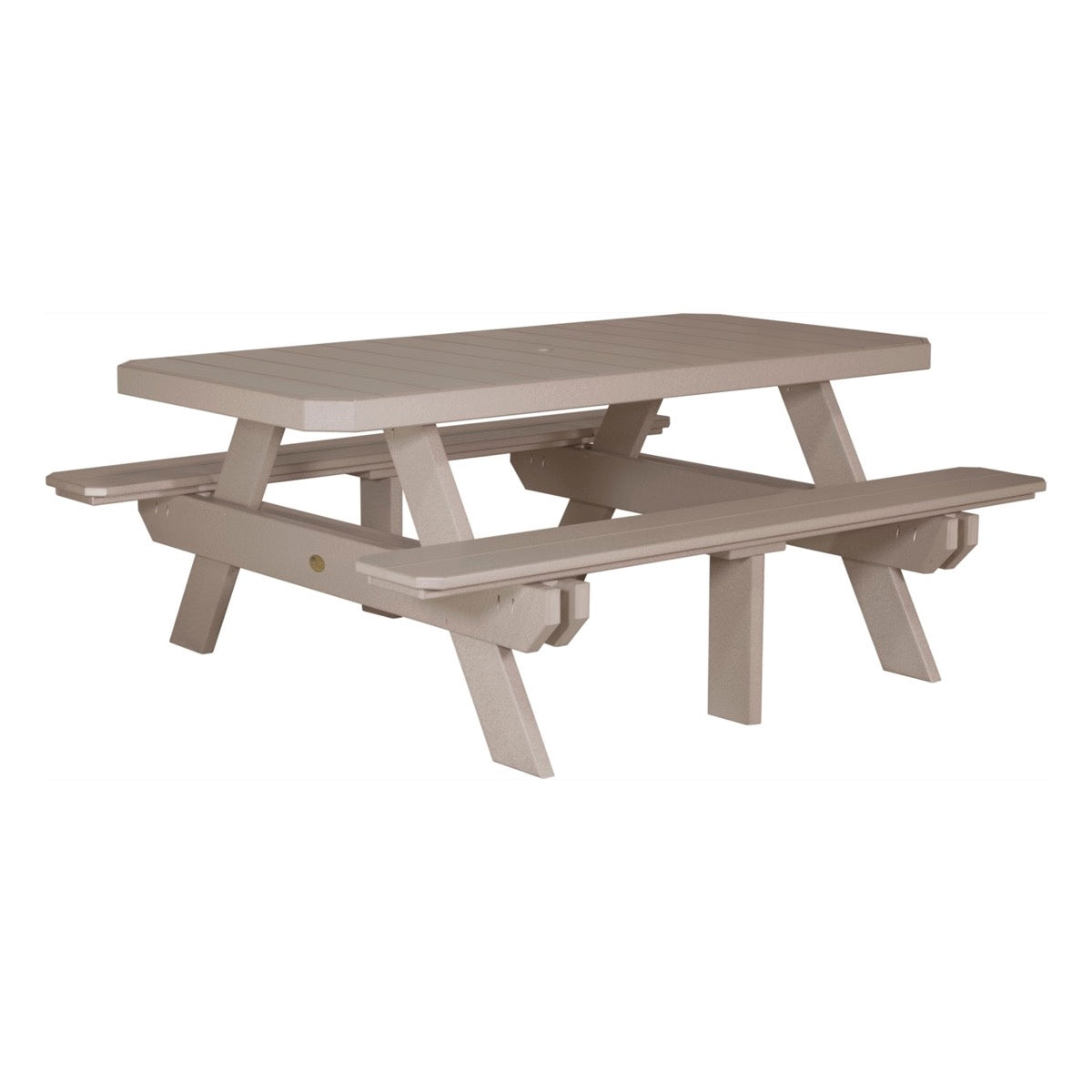 6′ Rectangular Picnic Table