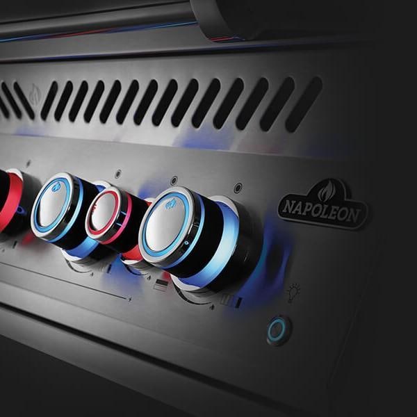 Napoleon 700 Series 5-Burner 32-Inch Built-In Natural Gas Grill w/ Rotisserie & SafetyGlow - BIG32RBNSS-1 - Image 10