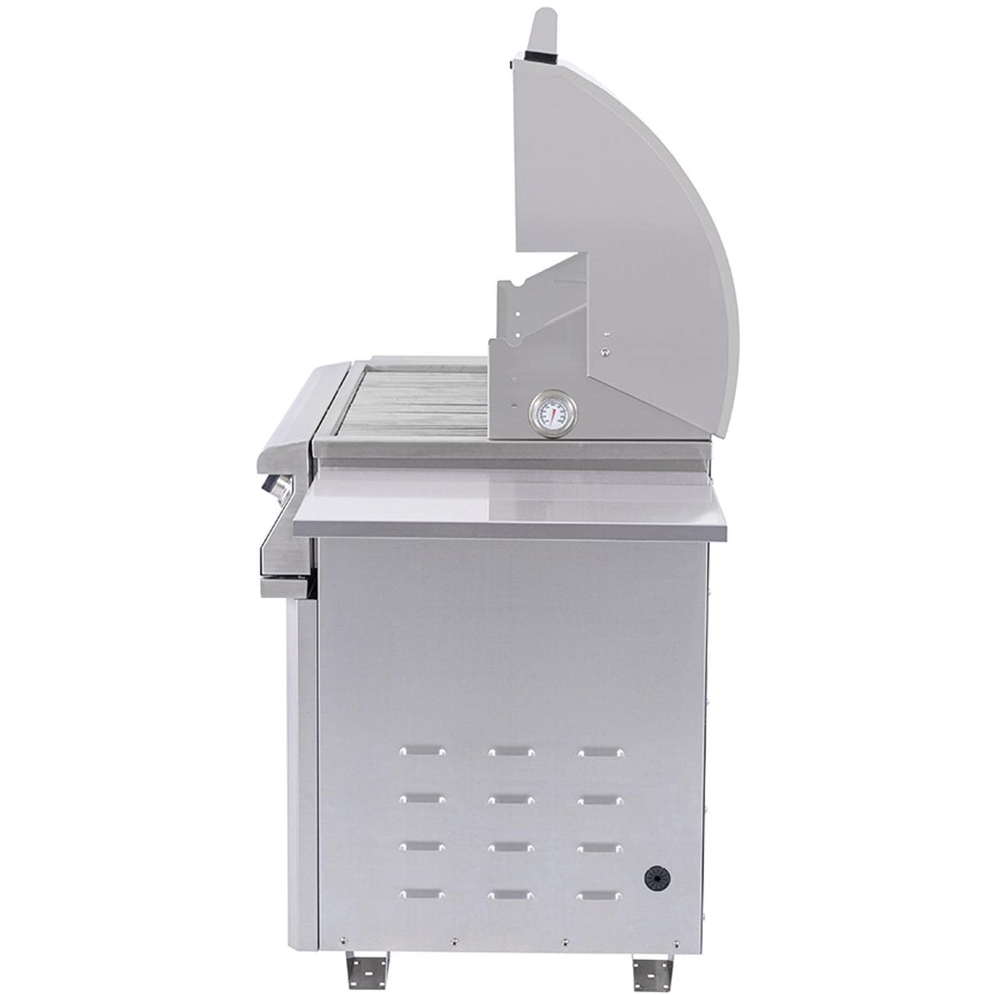 PGS Commercial T-Series 30 Inch Electric Grill On Pedestal w/ Timer - E27T - Image 9