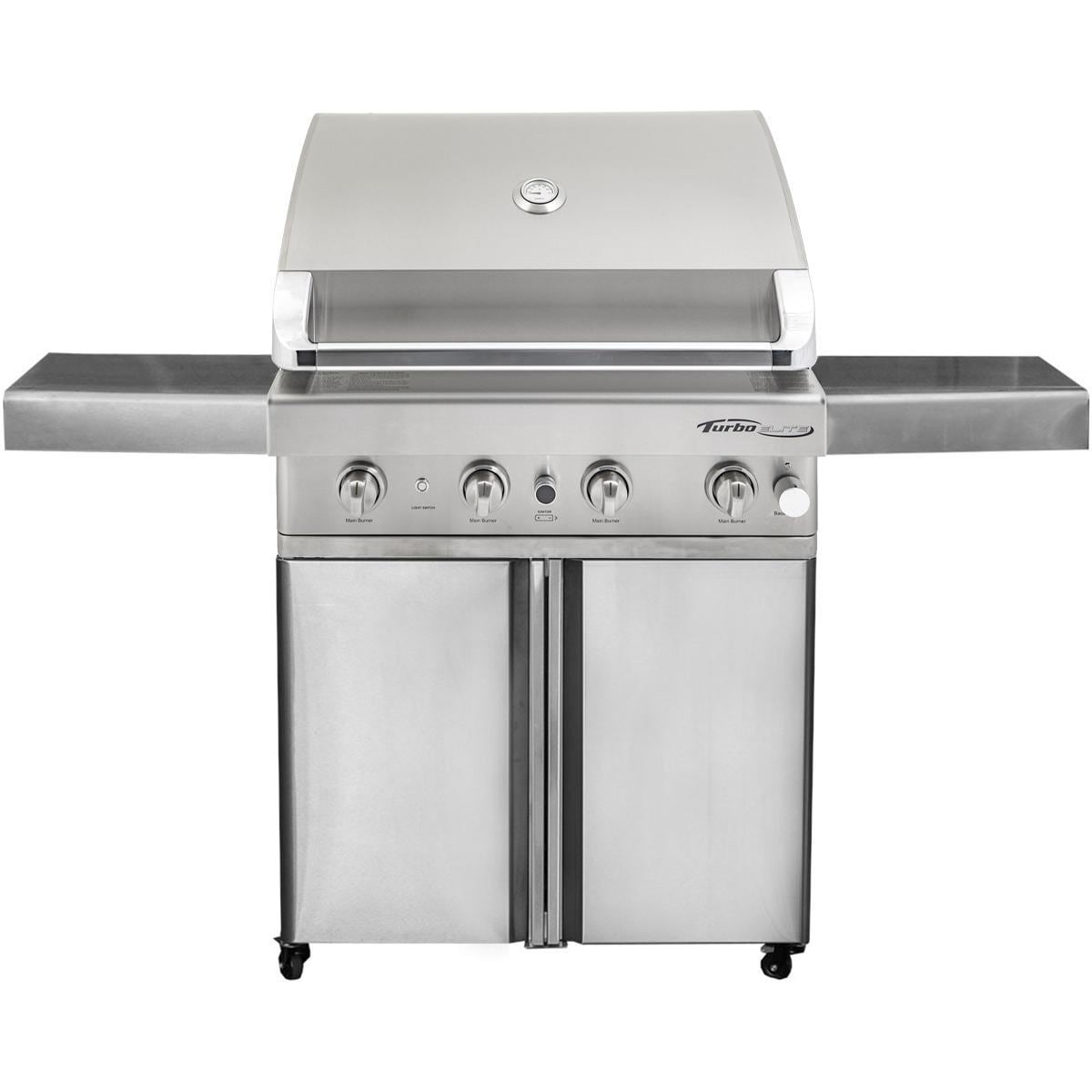 Turbo Elite 32-in 4-Burner Propane Grill With Rear Infrared Burner - Image 1