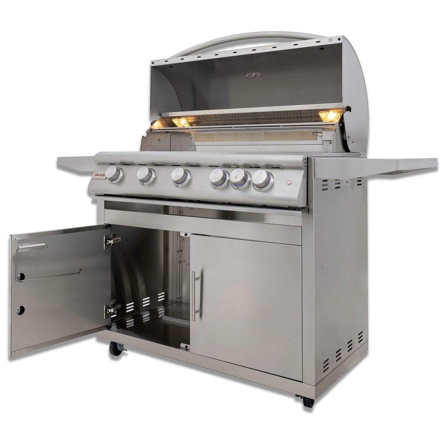 Blaze LTE+ 40-Inch 5-Burner Natural Gas Grill w/ Ceramic Flame Tamers - Image 2