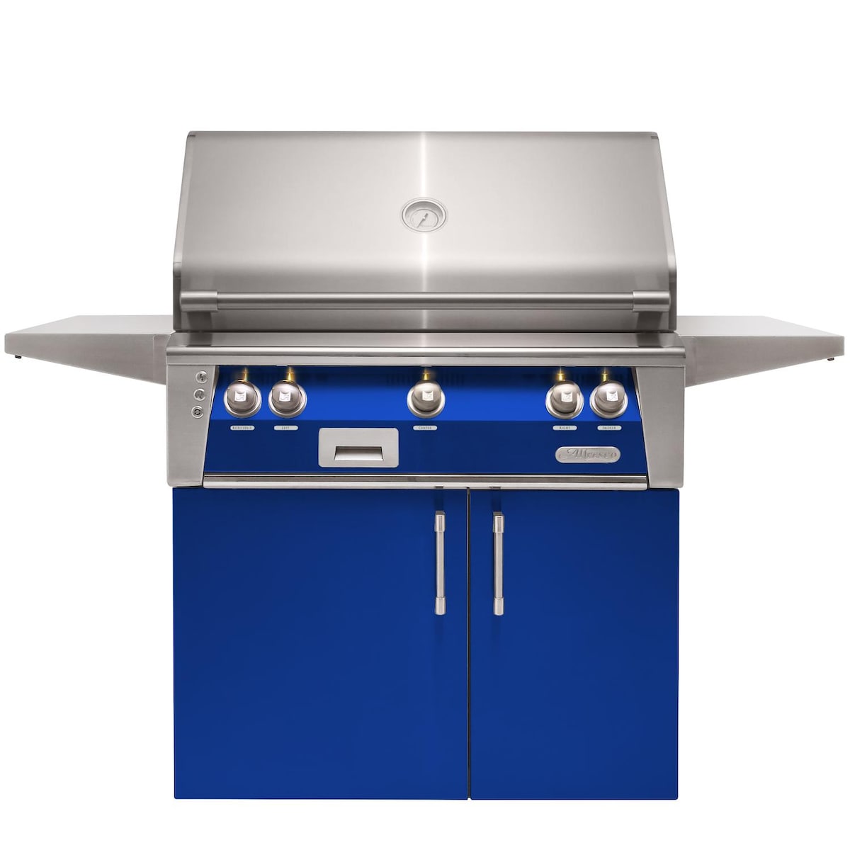 Alfresco ALXE 36-Inch Propane Grill With Sear Zone And Rotisserie - Ultramarine Blue - ALXE-36SZC-LP-S5002 - Image 1