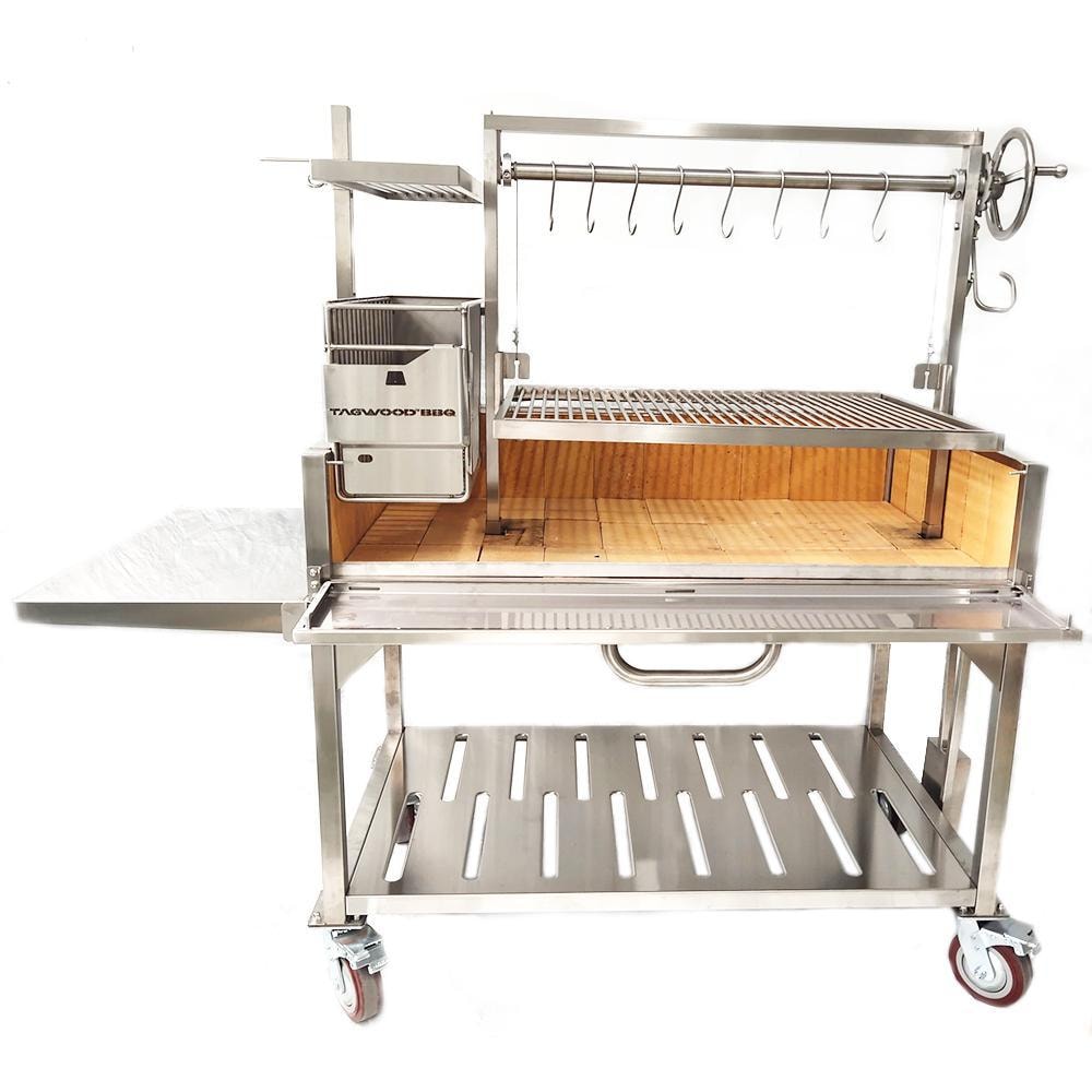 Tagwood BBQ XL Argentine Santa Maria Wood Fire & Charcoal Grill - BBQ23SS - Image 3