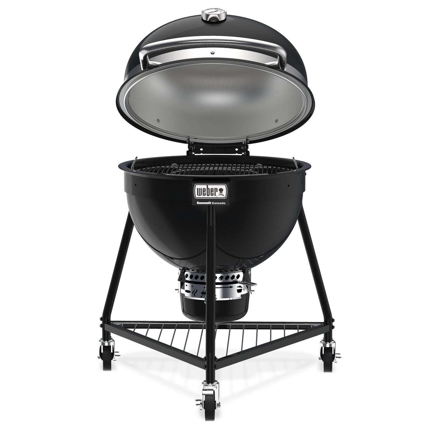 Weber Summit 24-Inch Kamado E6 Charcoal Grill w/ Stand - 18201001 - Image 2