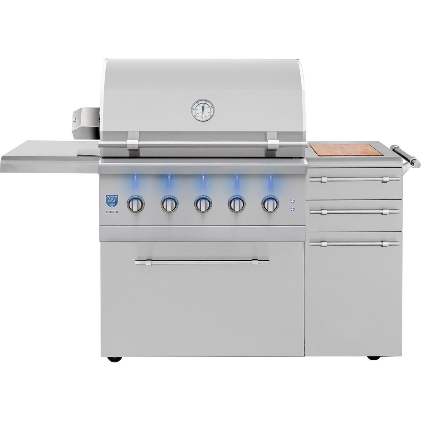 American Made Grills Encore 36-Inch Freestanding Hybrid Grill - Propane - ENCFS36-LP - Image 3