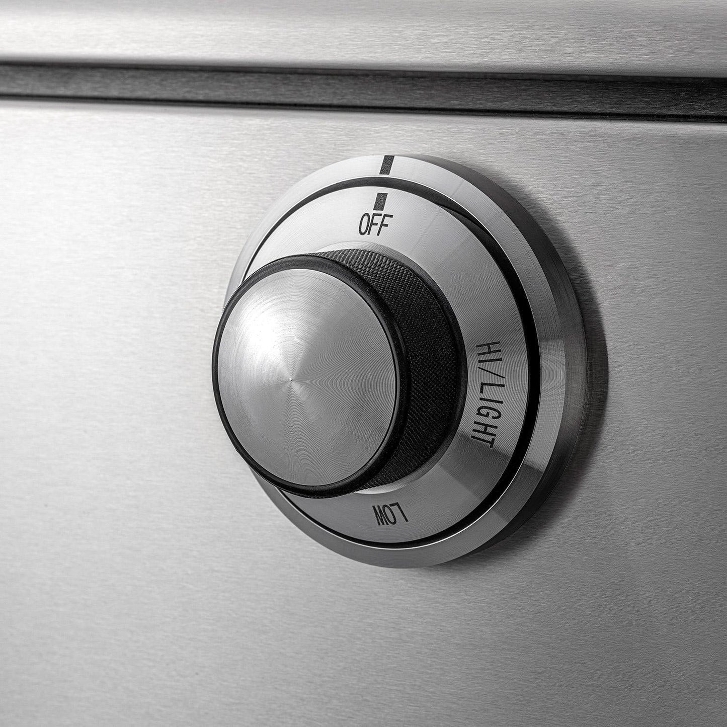 Caliber 42-in Natural Gas Built-In Rockwell Grill - Gloss Black w/ Chrome Hardware - CRG-42BN00-A-044-H02 - Image 9