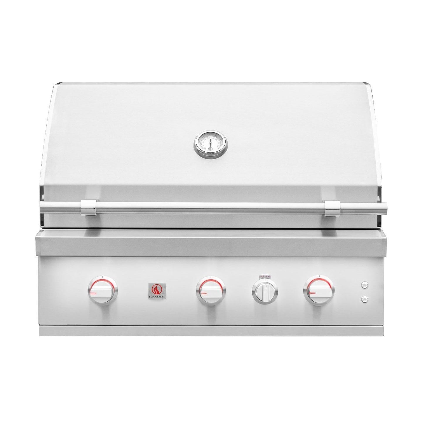 Summerset Quest 36-in 2 Burner Built-In Propane Gas Grill w/ Rear Infrared Burner, Rotisserie Kit, & Drop-In Griddle Plate - QST36-LP - Image 3