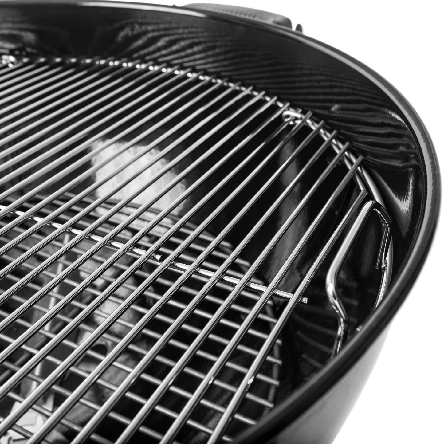 Weber Original Kettle Premium 22-Inch Charcoal Grill - Crimson - 14403001 - Image 5