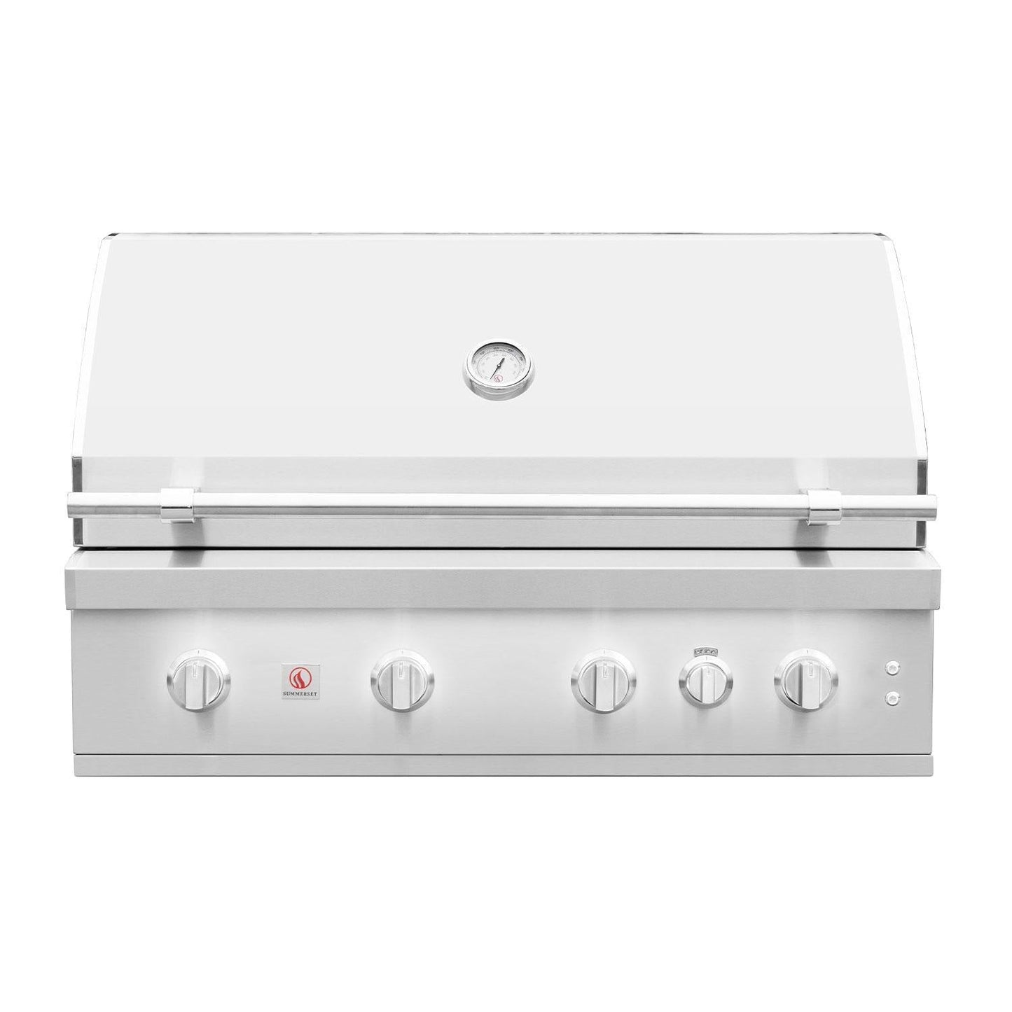Summerset Quest 42-in 3 Burner Built-In Propane Gas Grill w/ Rear Infrared Burner, Rotisserie Kit, & Drop-In Griddle Plate - QST42-LP
